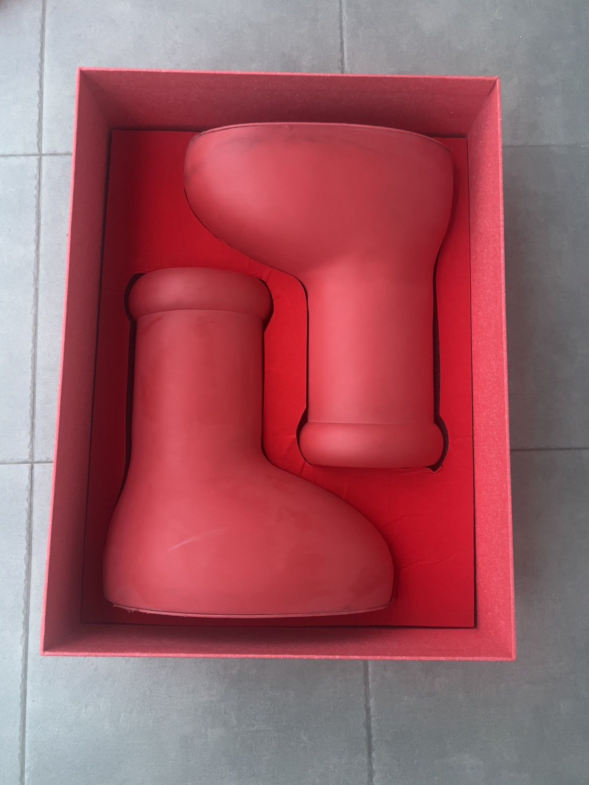 MSCHF Big red boots Size US 10 / EU 43 - 1 Thumbnail