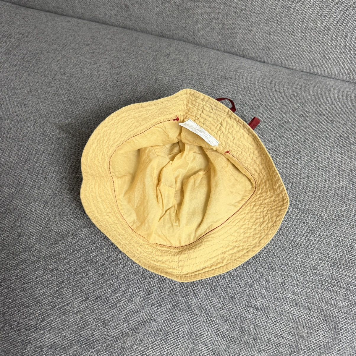 Prada Vintage Prada Red Stripe Bucket Hat Size ONE SIZE - 7 Thumbnail
