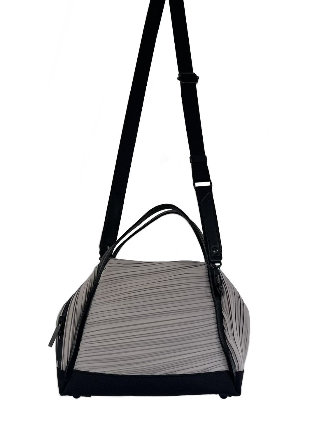 Pleats Please Issey Miyake Pleats Please by Issey Miyake Grey Pleated Bag Size ONE SIZE - 3 Thumbnail