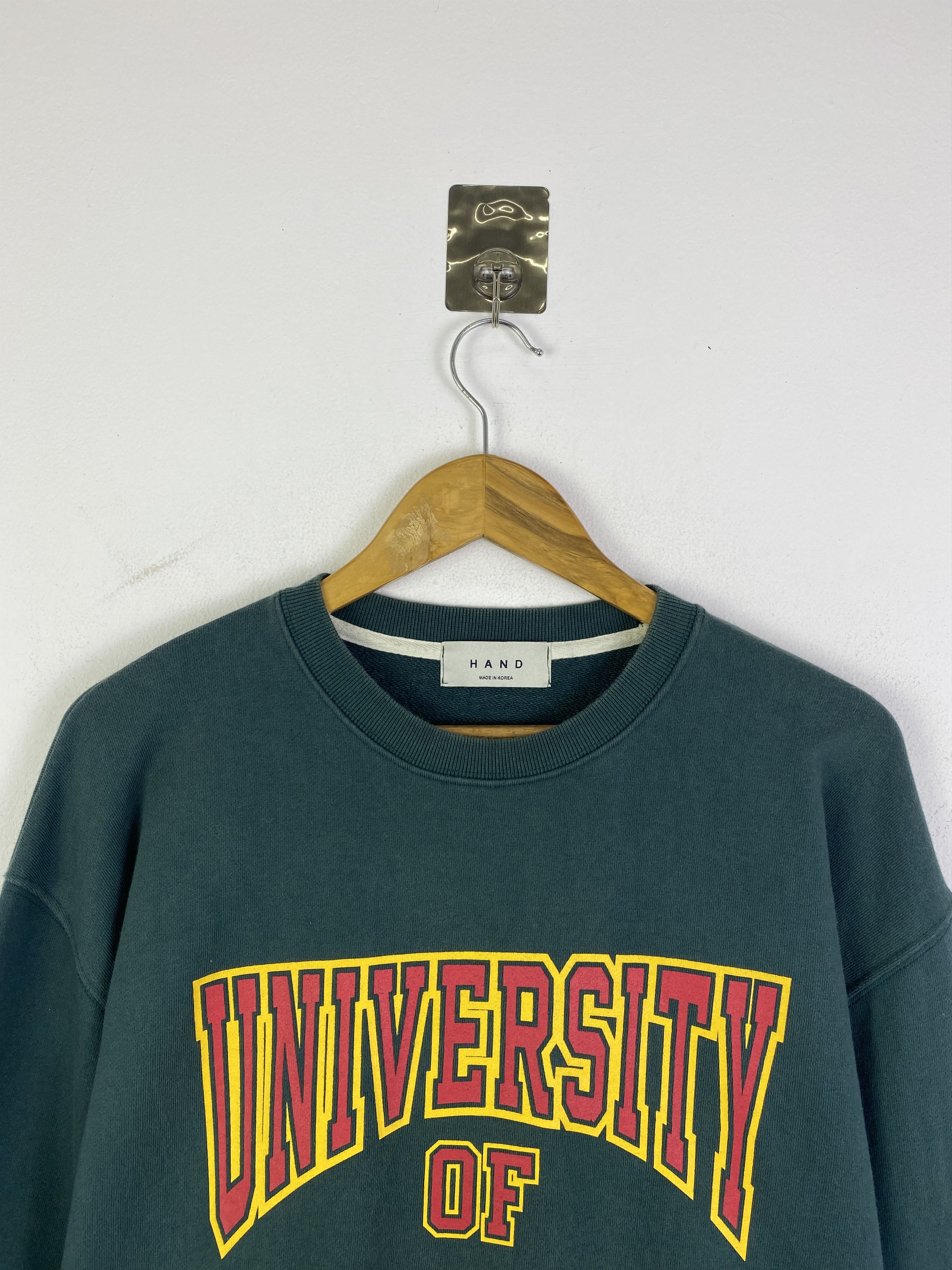 Vintage Vintage University Of Miami Wording Sweatshirt SH0337 Size US XL / EU 56 / 4 - 2 Thumbnail