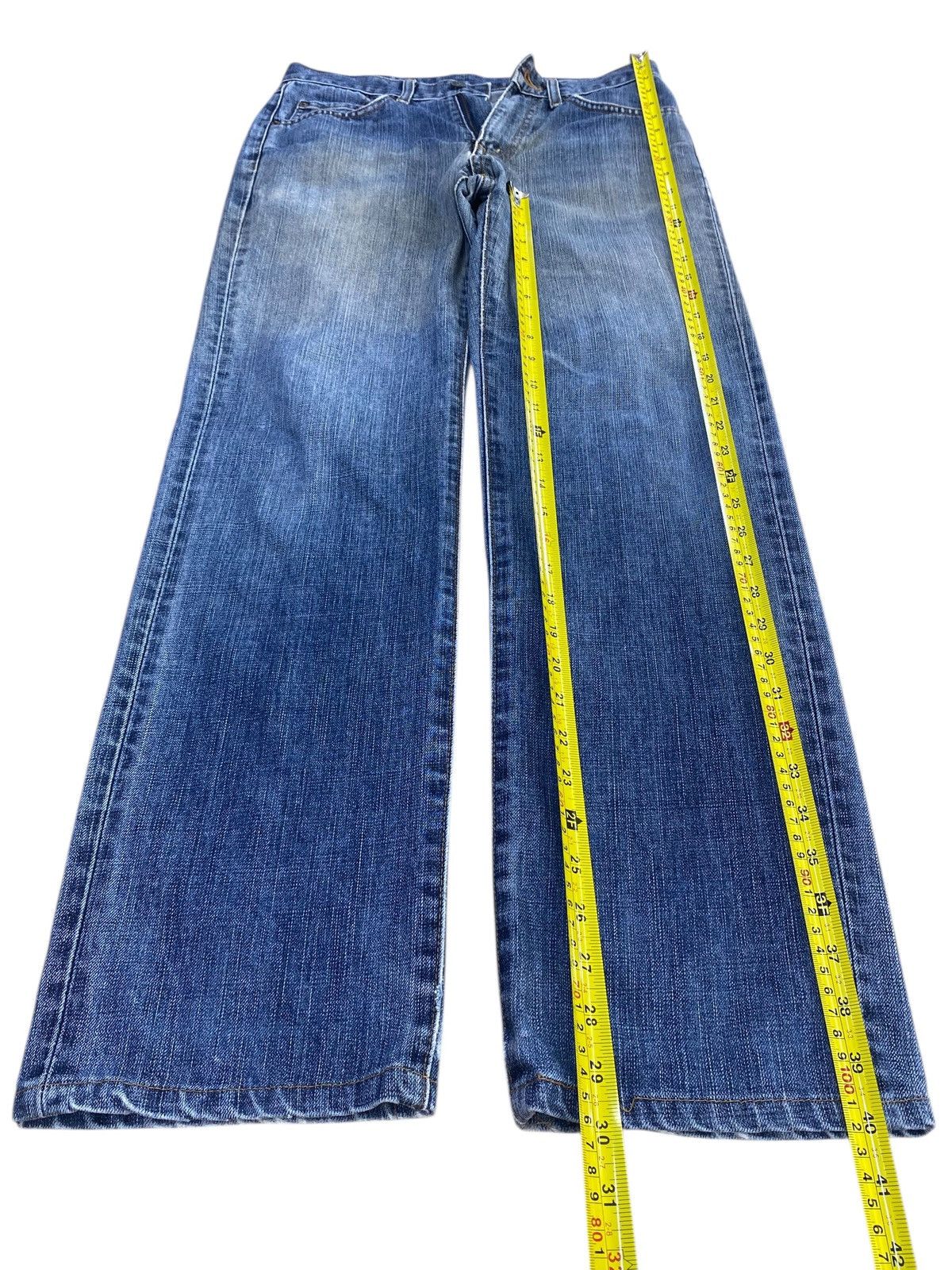 Edwin Edwin Acid Blue Wash Style Loose Jeans Size US 28 / EU 44 - 7 Thumbnail