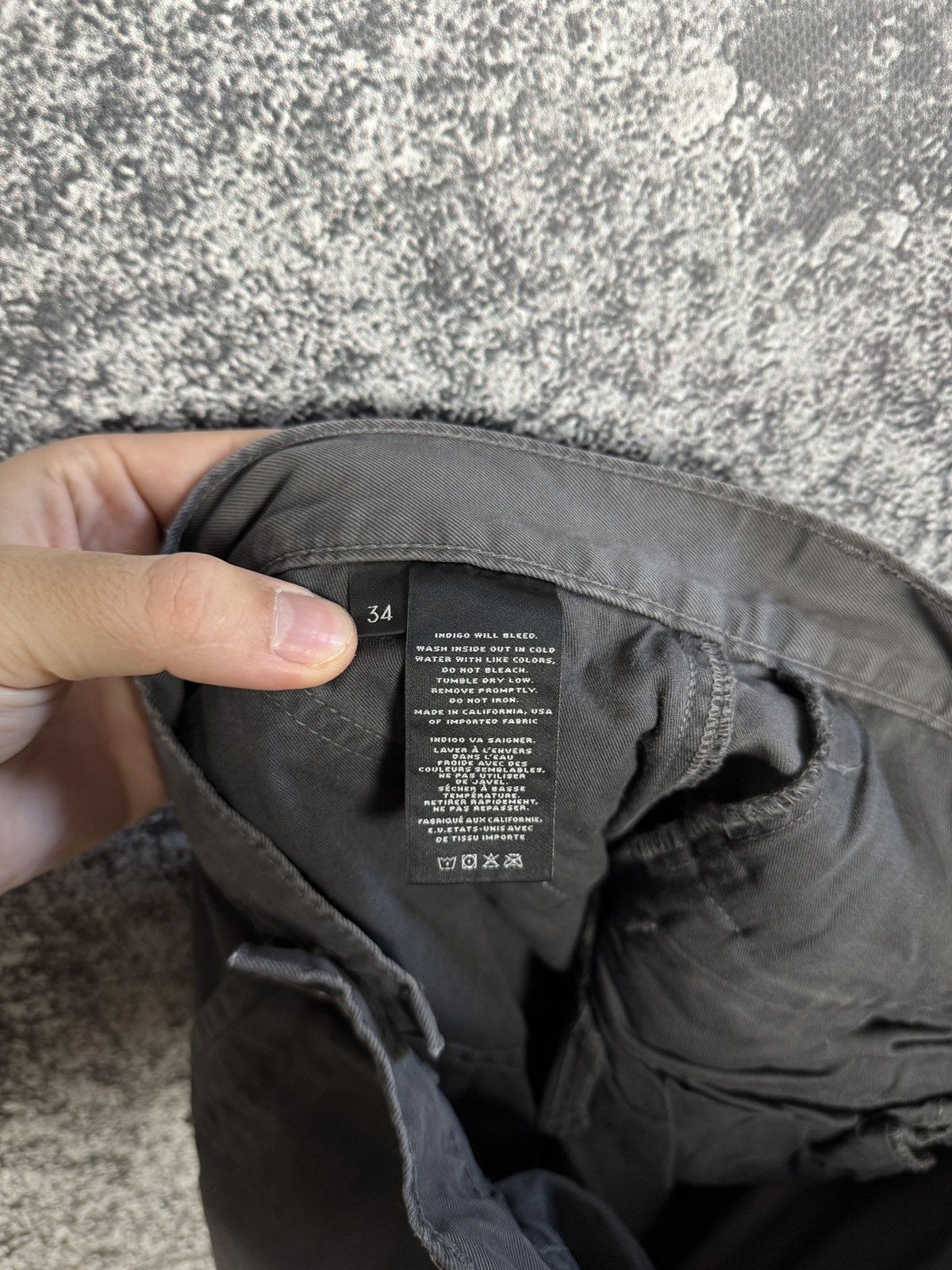 J Brand J Brand Cargo Pants Vintage Y2K Streetwear Gray Size 34 Size US 34 / EU 50 - 9 Thumbnail