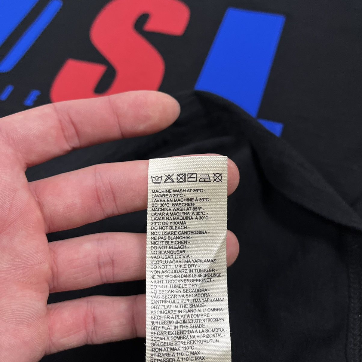 Diesel Designer Diesel DSL big logo tee Size US L / EU 52-54 / 3 - 10 Thumbnail