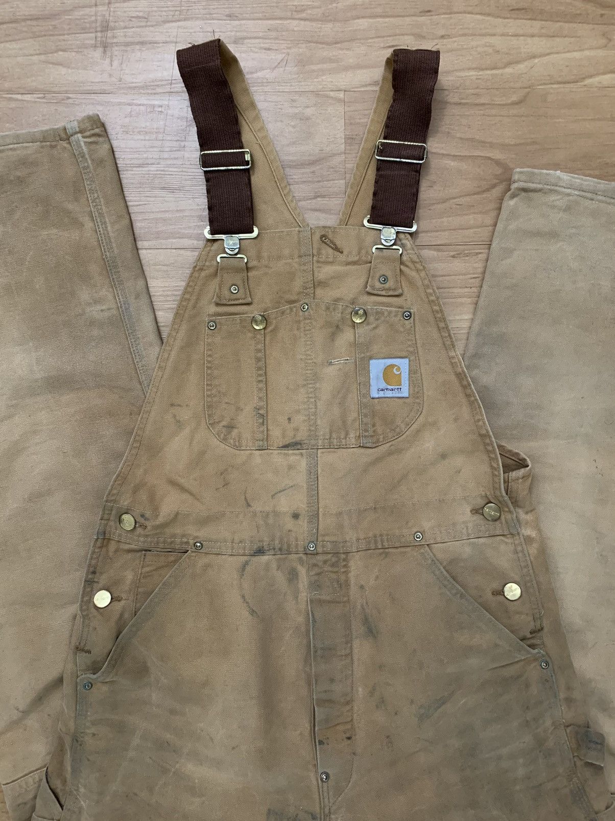 Carhartt 🏷️Carhartt Double-Knee Workwear Overalls (32x32) Size US 32 / EU 48 - 1 Thumbnail