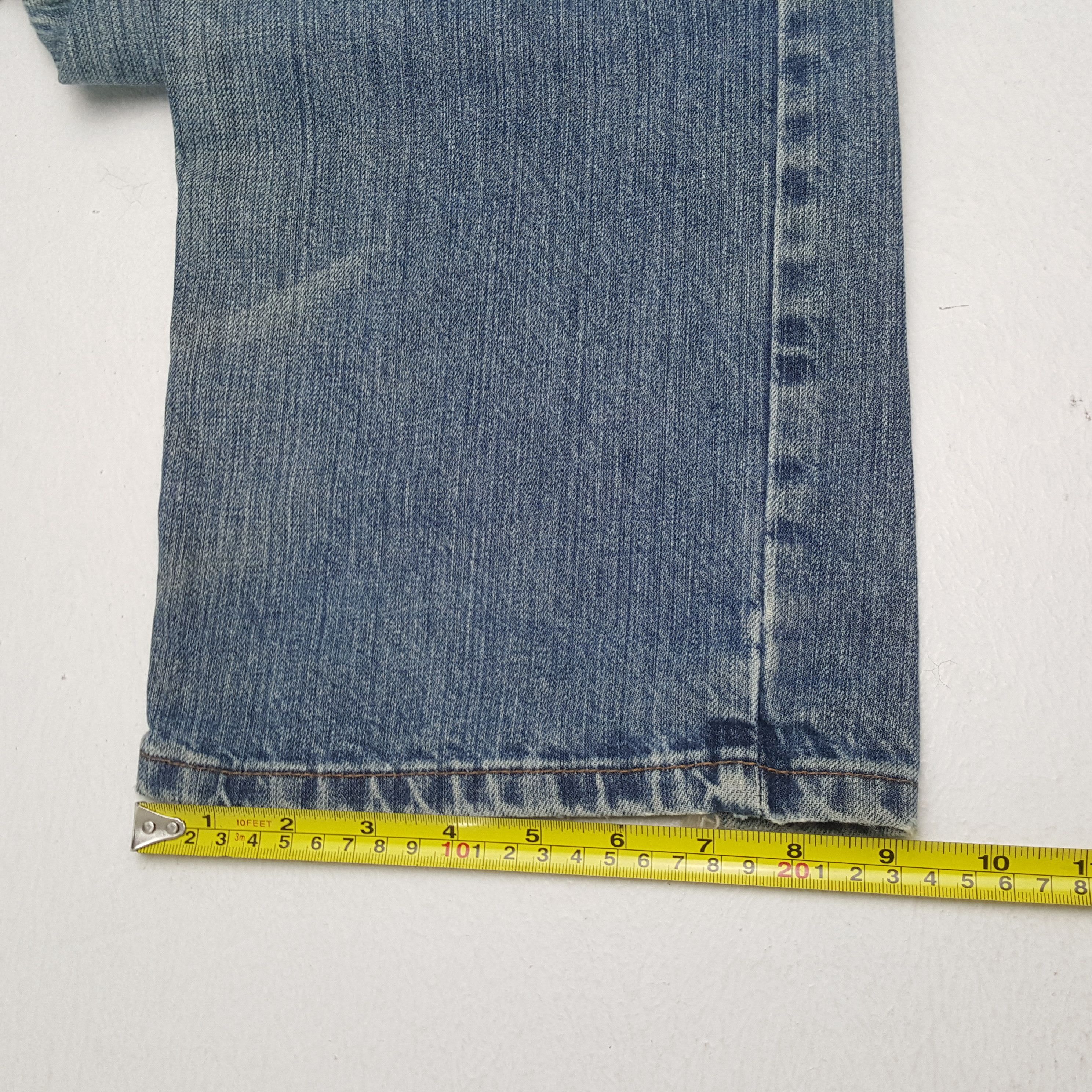 Stussy × Vintage Vintage STUSSY Streetwear Skateboard Logo Style Custom Jeans Size US 35 - 11 Thumbnail