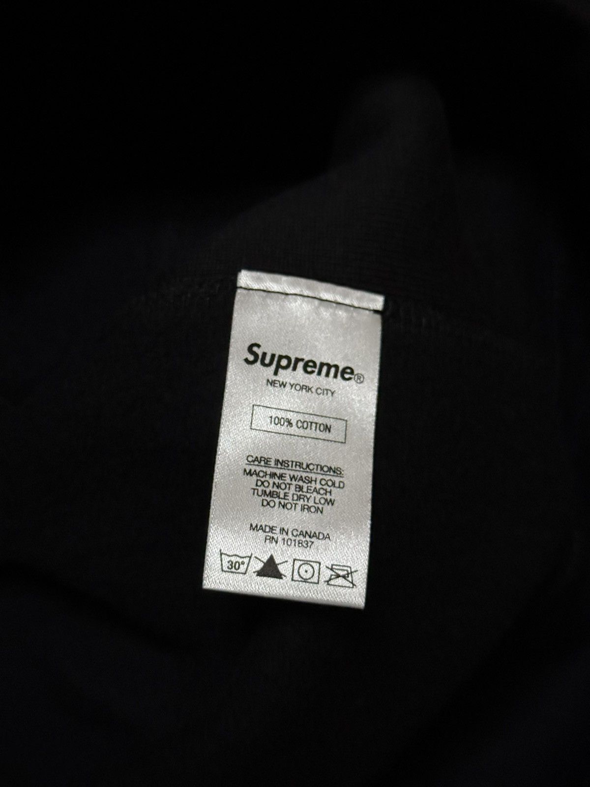Comme des Garcons Supreme cdg shirt box logo hooded sweatershirt Size US M / EU 48-50 / 2 - 5 Thumbnail