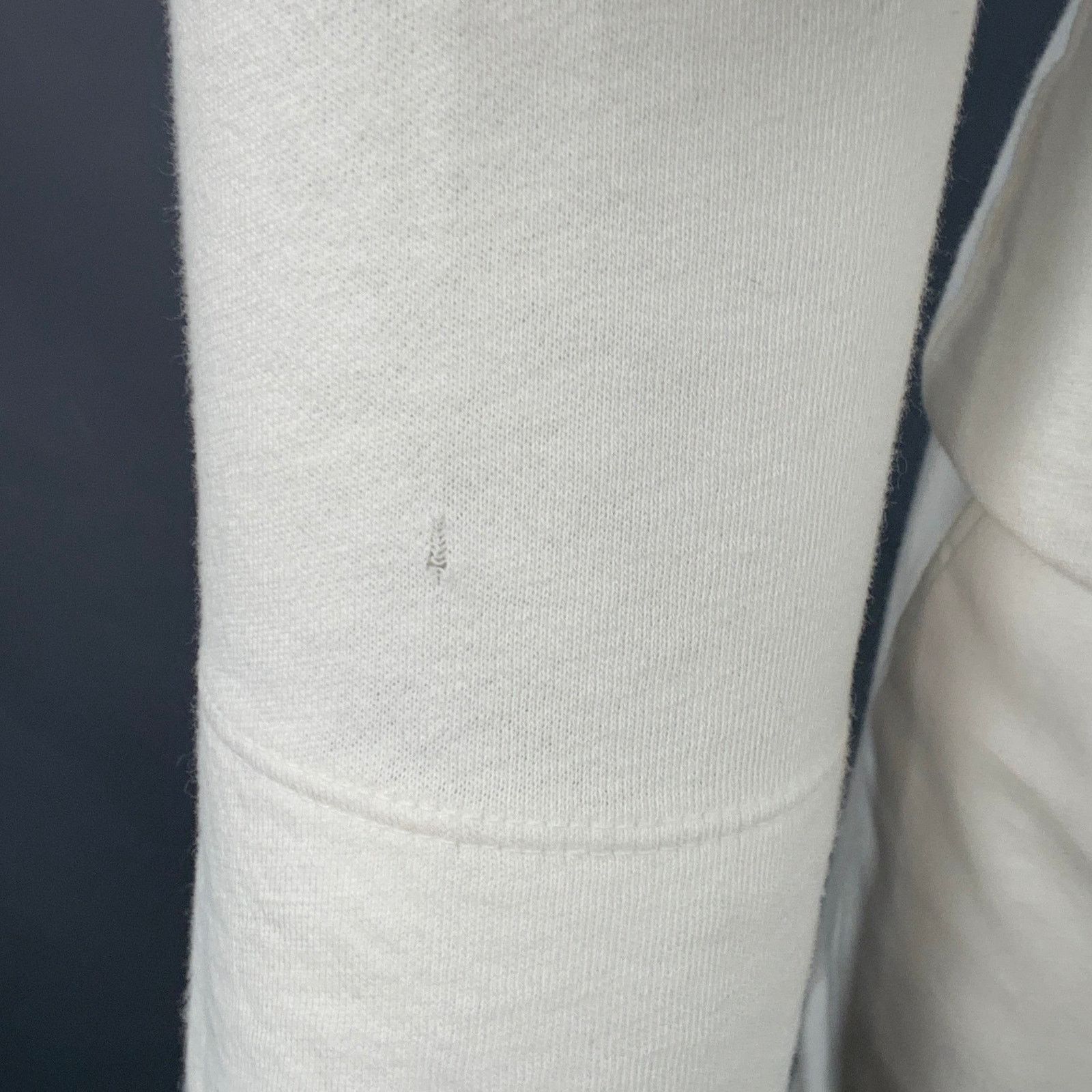 James Perse JAMES PERSE Size S White Cotton Crew Neck Sweatshirt Size US S / EU 44-46 / 1 - 5 Thumbnail