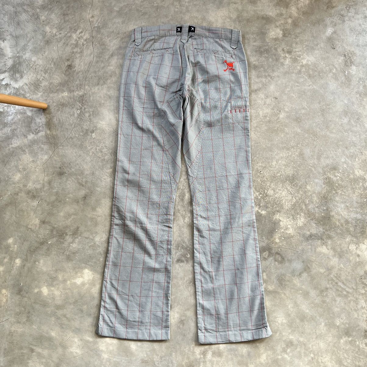 Oakley Y2K Oakley Tartan Bootcut Pants Size US 31 - 2 Thumbnail