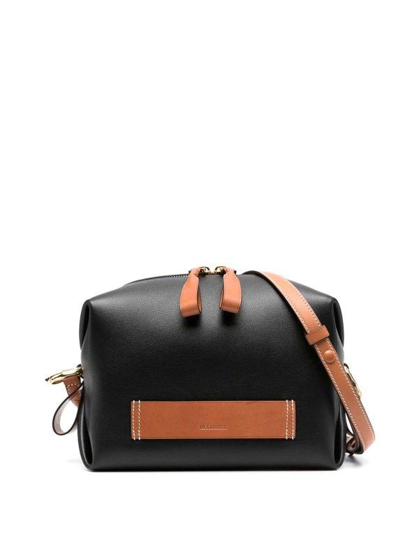 Jil Sander o1loc1c1124 Size: OS/ Bowling Bag Bouble Zip in Black Size ONE SIZE - 1 Thumbnail