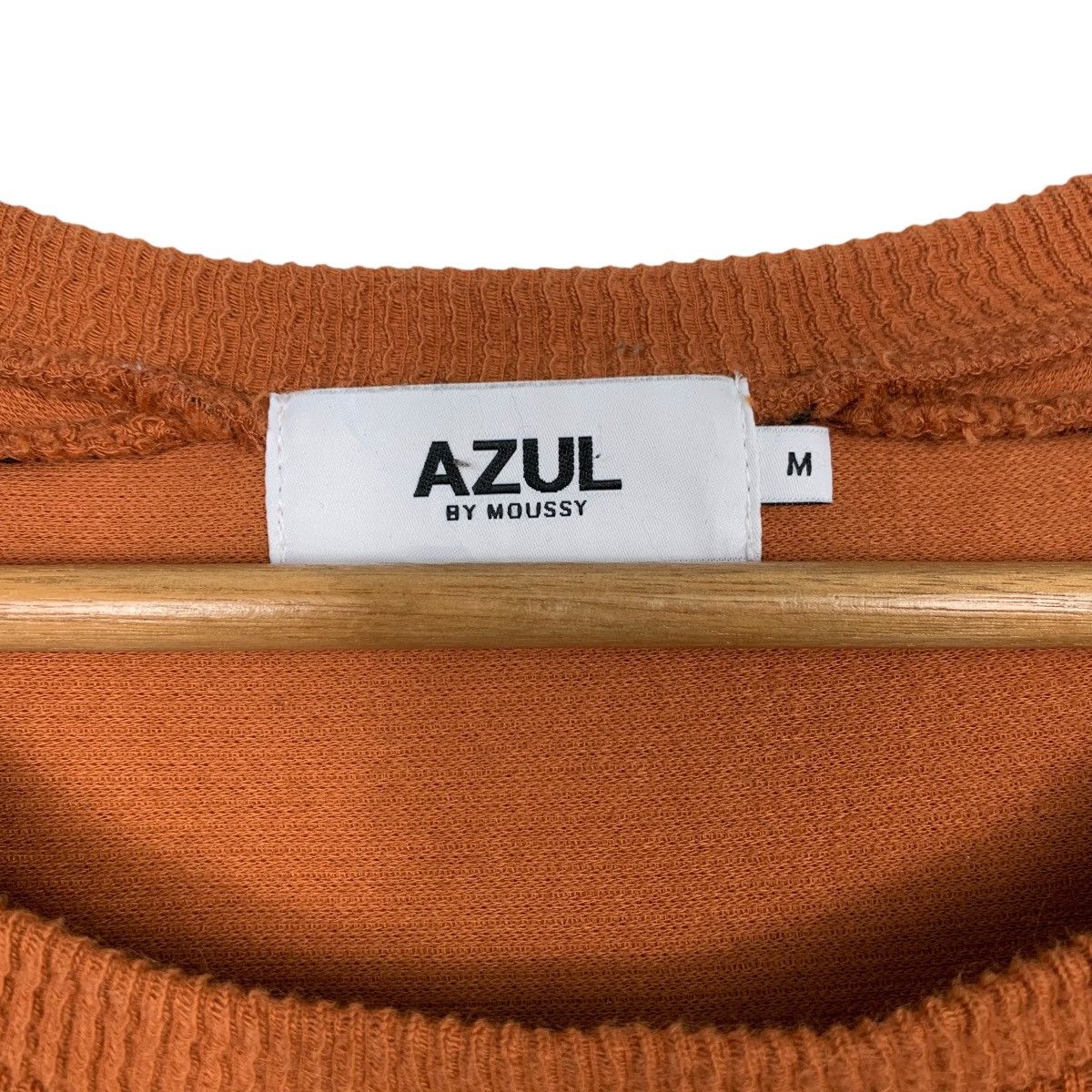Japanese Brand AZUL by MOUSSY Asymmetrical Button Sweater #2245-C99 Size M / US 6-8 / IT 42-44 - 8 Thumbnail
