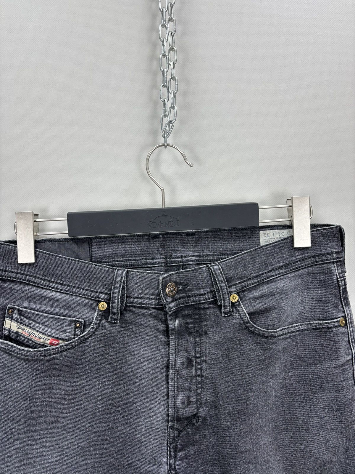 Diesel Mens jeans Diesel Size 31 Color Black/Gray Size US 31 - 4 Thumbnail