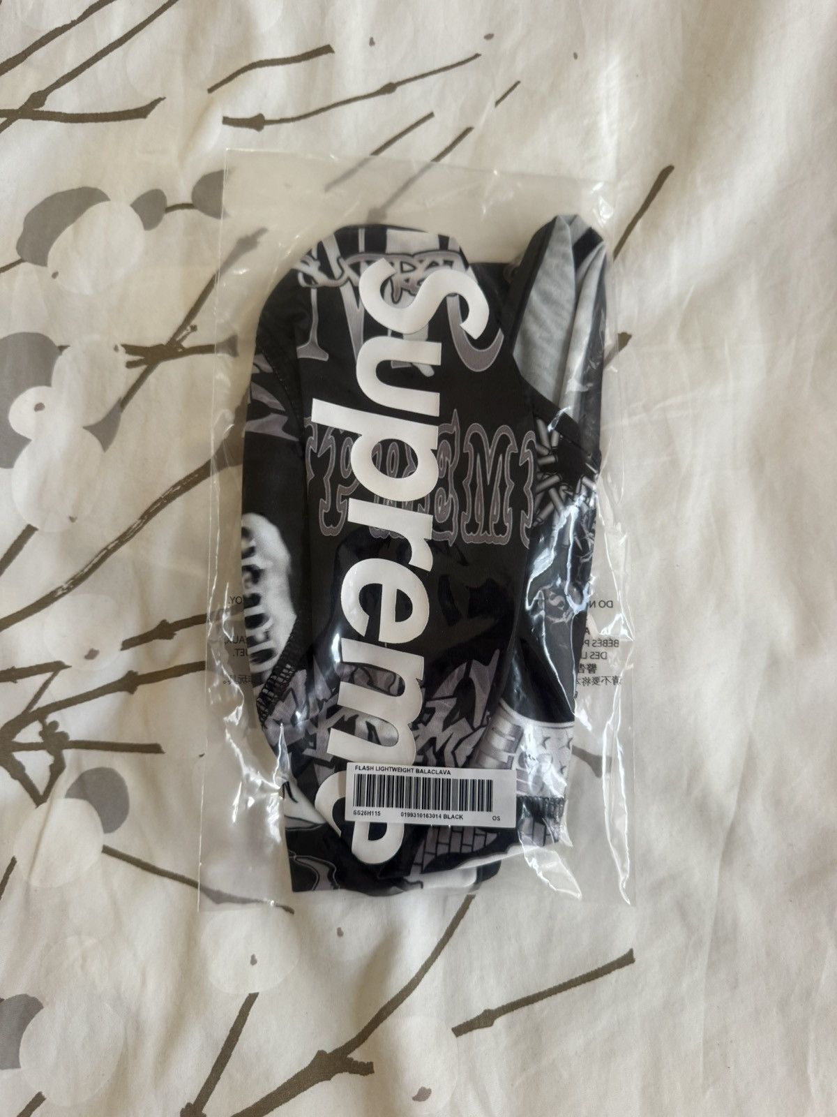 Supreme (EXCLUSIVE) Supreme Flash Balaclava NEW Size ONE SIZE - 1 Thumbnail