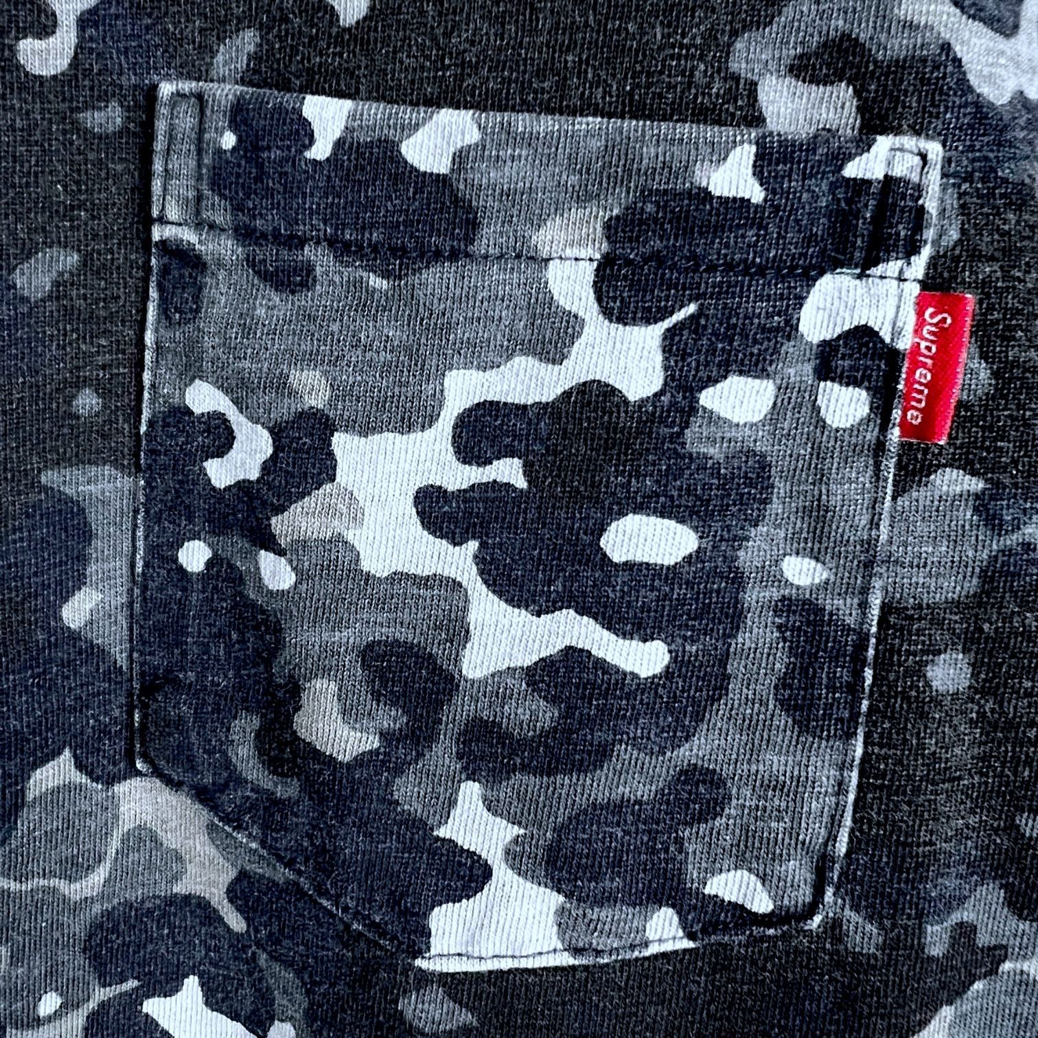 Supreme Supreme SS 2019 Men L Blue Digi Camo Box Logo Ringer T-Shirt Size US L / EU 52-54 / 3 - 3 Thumbnail