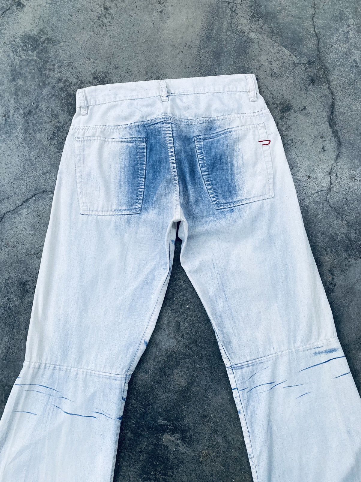 Diesel Vintage Diesel Italy Painter Pants Size US 29 - 4 Thumbnail