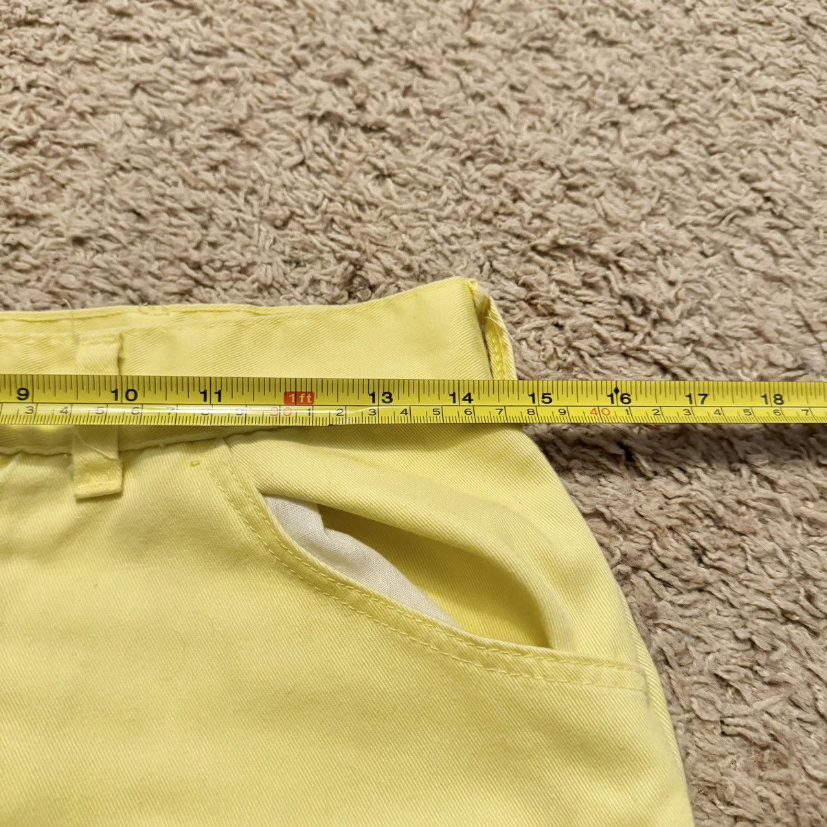Sears TRUE VINTAGE 70s YELLOW FADE BIG YANK PANTS! Size US 29 - 9 Thumbnail