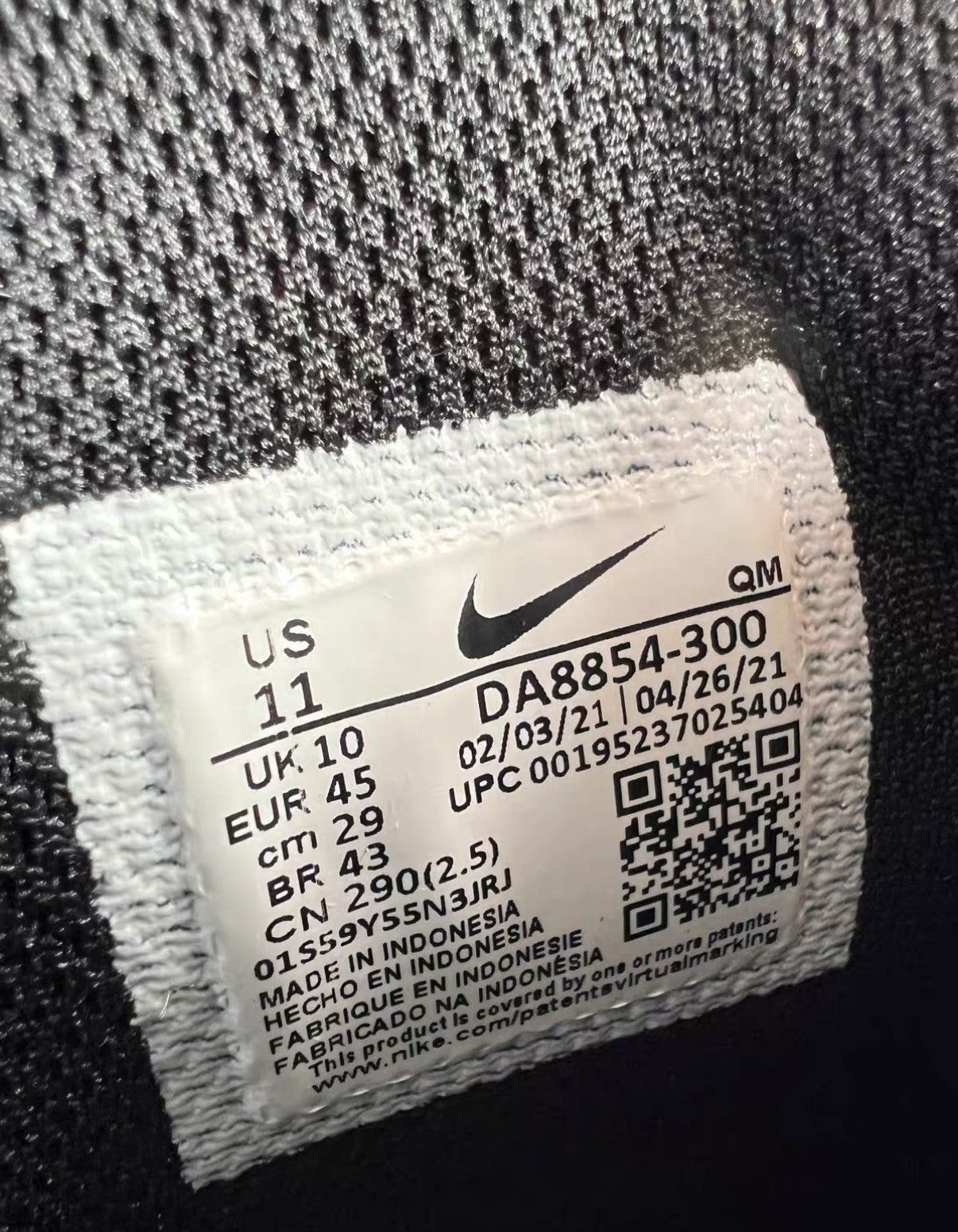 Nike Nike SB Blazer Mosaic Broken Swoosh J42 Size US 11 / EU 44 - 8 Thumbnail