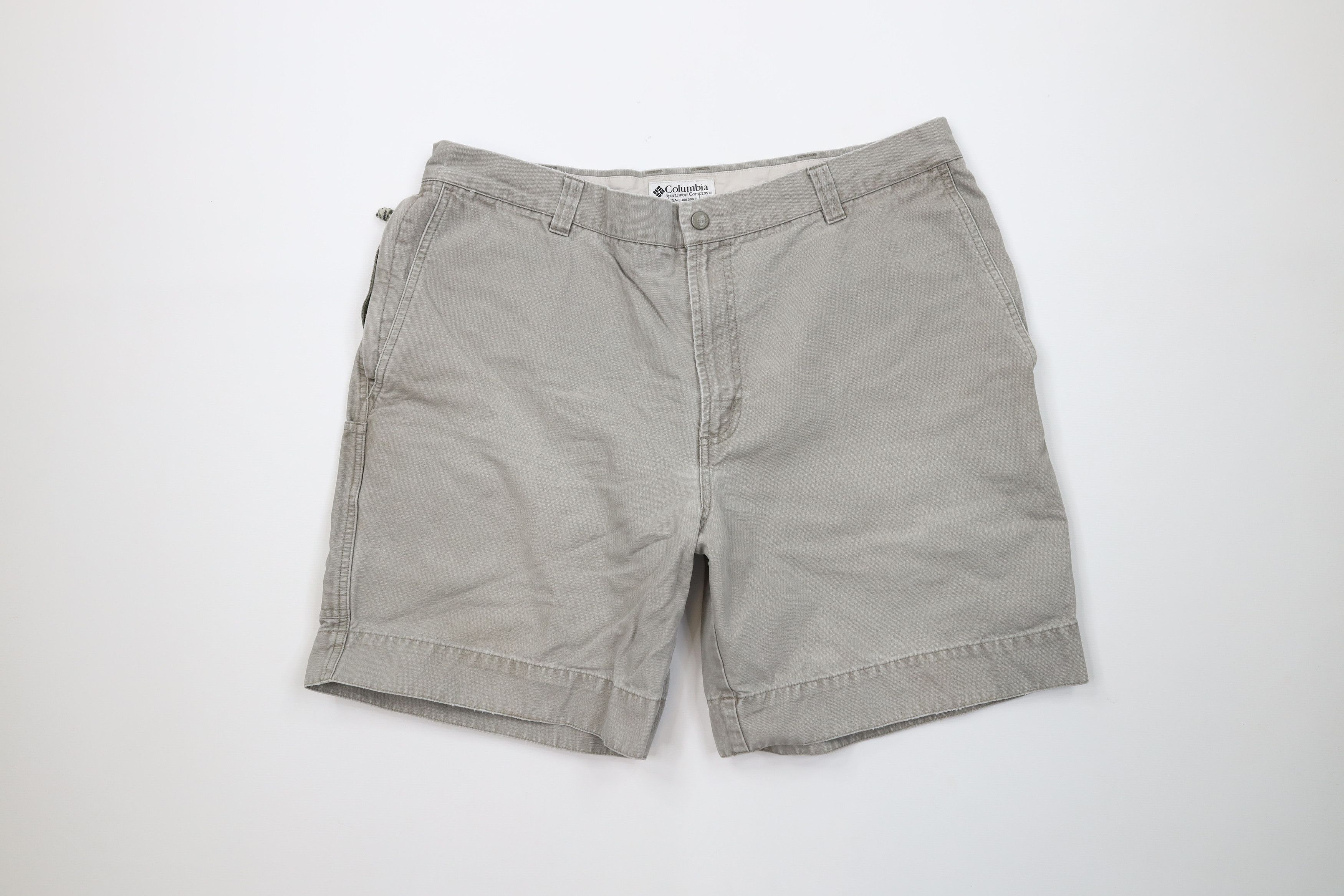 Columbia Vintage Columbia Spell Canvas Trekking Shorts Gray Cotton Size US 38 / EU 54 - 1 Thumbnail