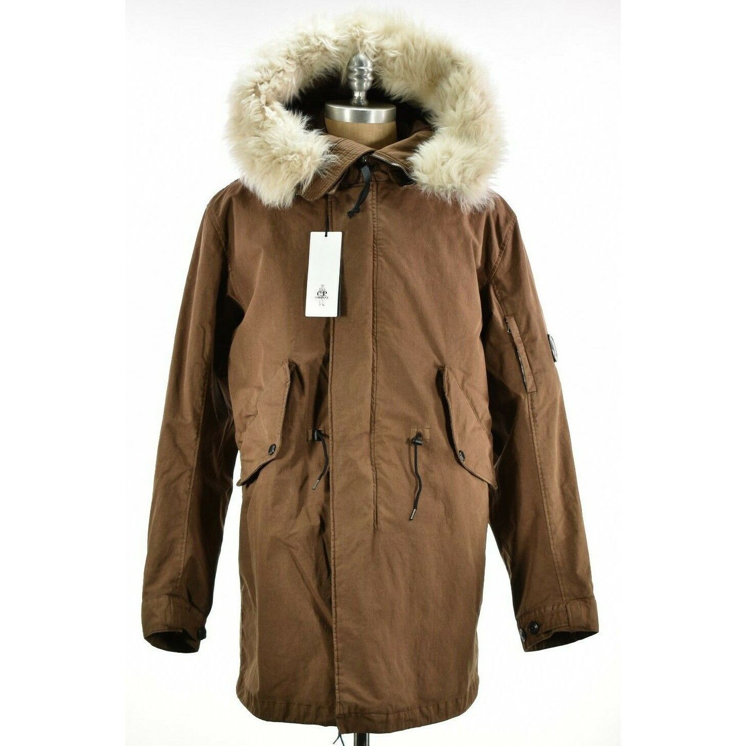 C.P. Company Jacket Size M US In Brown Cotton Blend