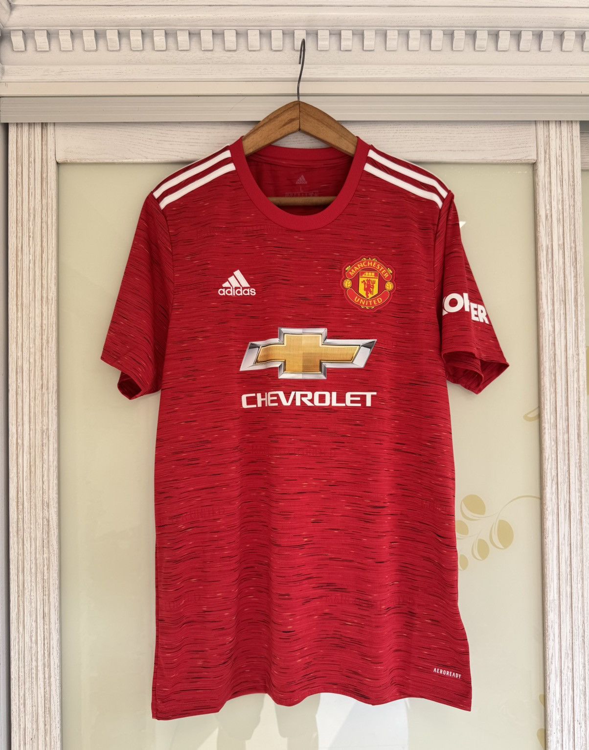 Adidas Manchester United 2020-2021 Home Soccer Jersey Football Kit Size US L / EU 52-54 / 3 - 1 Thumbnail