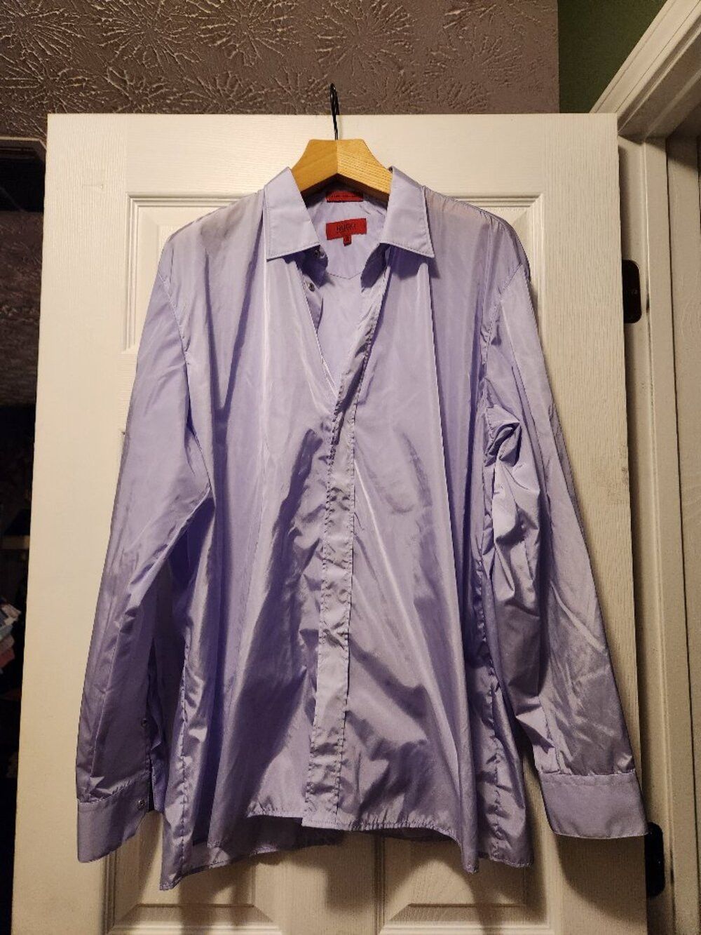 Hugo Boss Hugo boss men's new 95%polyamide 5%elastane casual shirt XXL Size US XXL / EU 58 / 5 - 1 Thumbnail