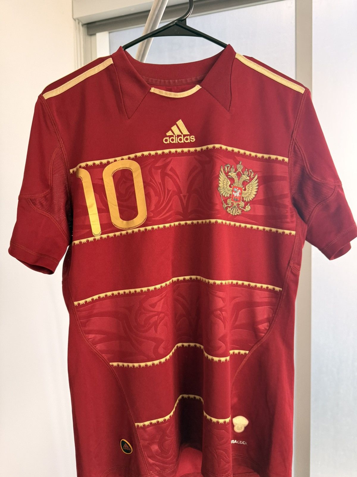 Russia 2010 Home Adidas Shirt Jersey Russian Soccer Team