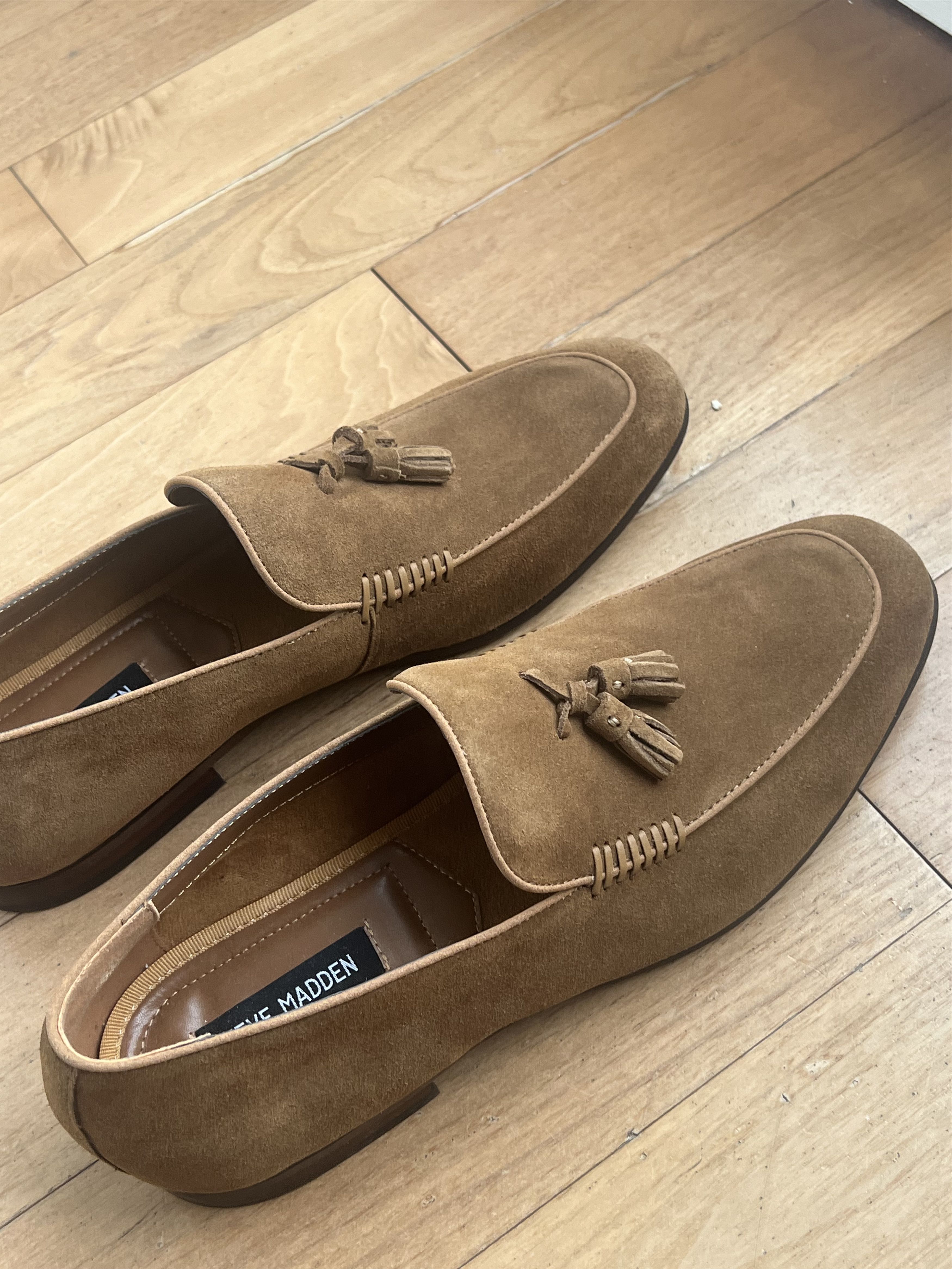 Steve Madden Steve Madden Tan Suede Loafers - 11 Size US 11 / EU 44 - 2 Thumbnail