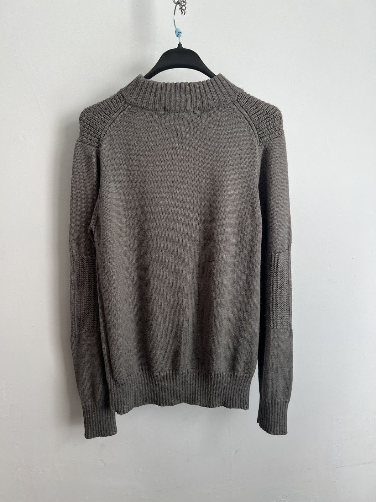 Giorgio Armani Vintage 80s Giorgio Armani Sweater Quarter Button Italy Size US M / EU 48-50 / 2 - 5 Thumbnail