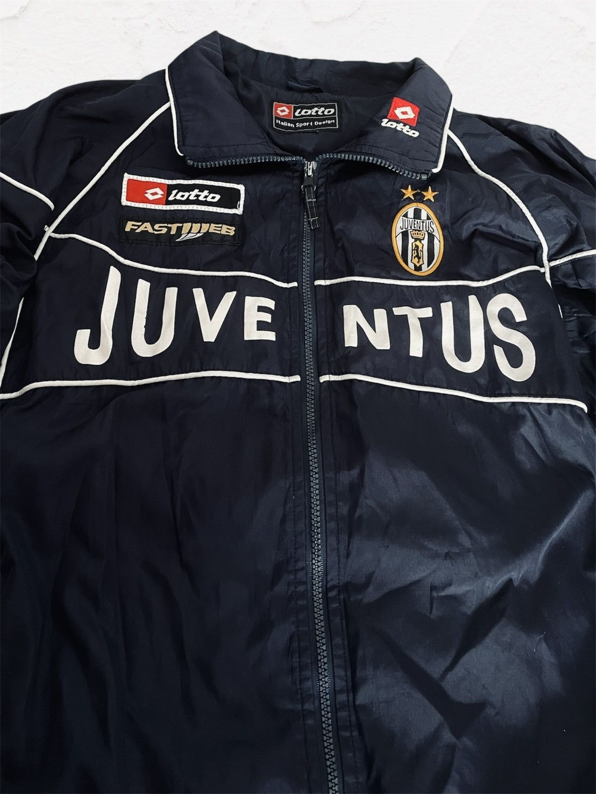 Other Vintage Juventus Lotto Track Jacket 2000s Fastweb Full Zip Size US L / EU 52-54 / 3 - 3 Thumbnail