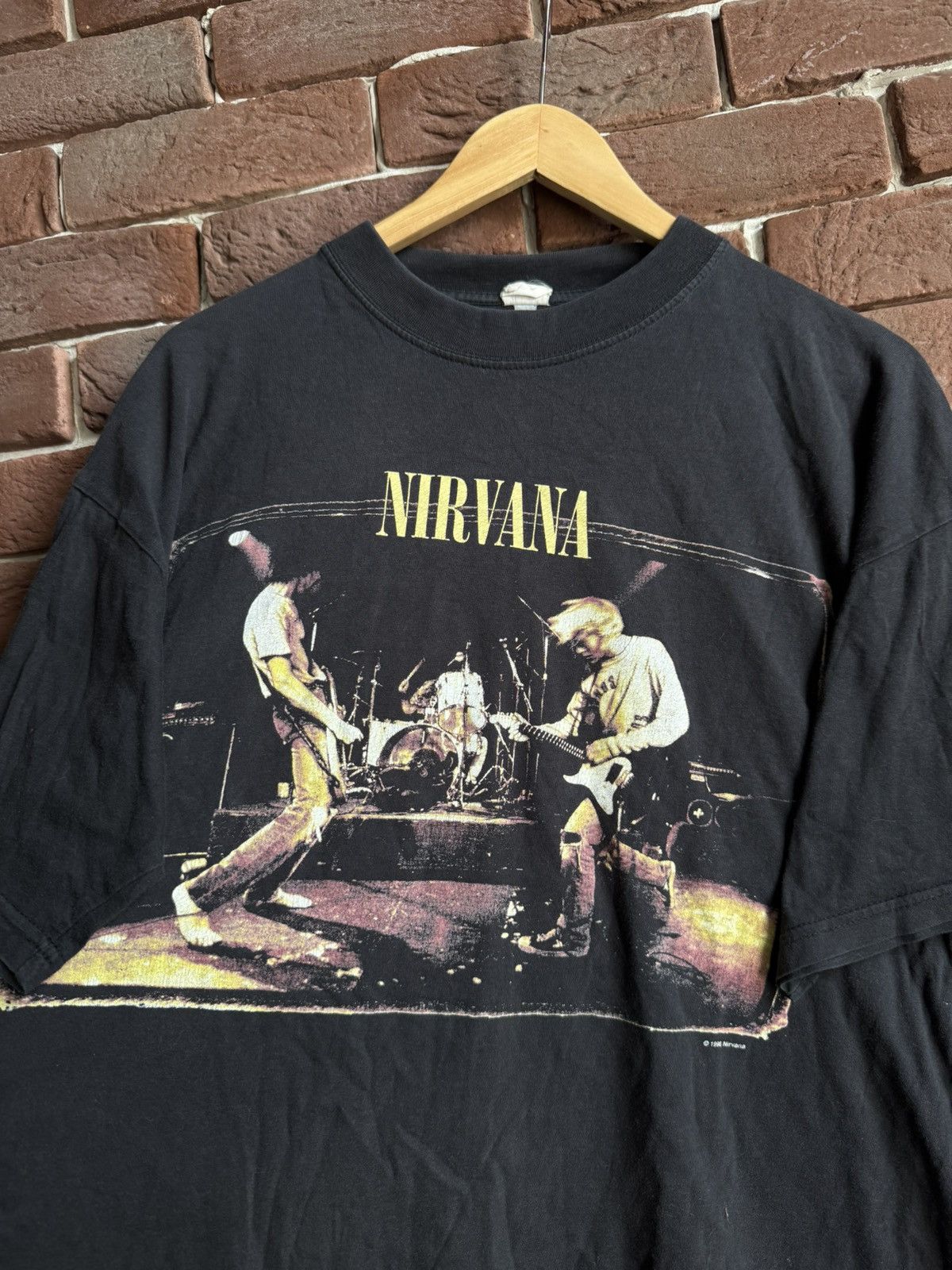 Nirvana Vintage 1996 Nirvana Band T-Shirt Muddy Banks Grunge Band 90 Size US L / EU 52-54 / 3 - 4 Thumbnail