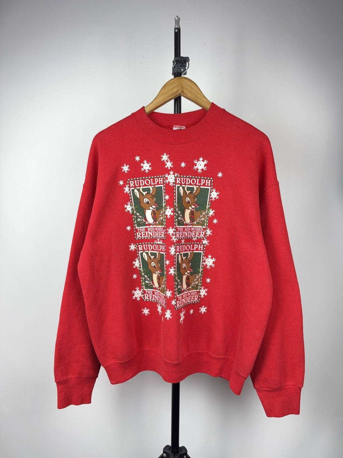 Vintage Vintage Rudolph Red Nosed Reindeer Christmas Sweatshirt USA Size US L / EU 52-54 / 3 - 1 Thumbnail