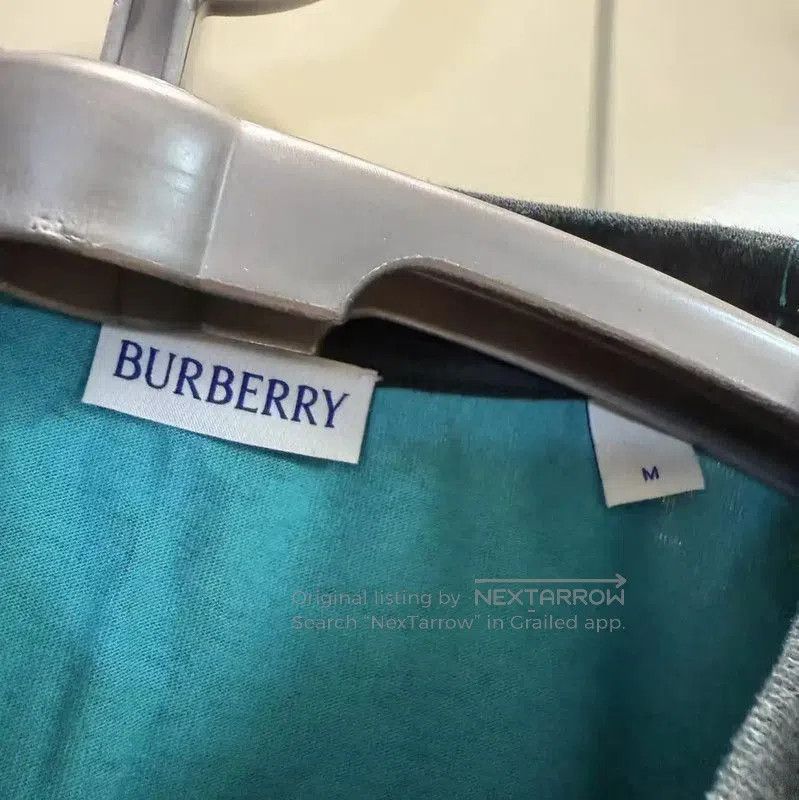 Burberry Burberry Men's Black Cotton T. Size US M / EU 48-50 / 2 - 2 Thumbnail