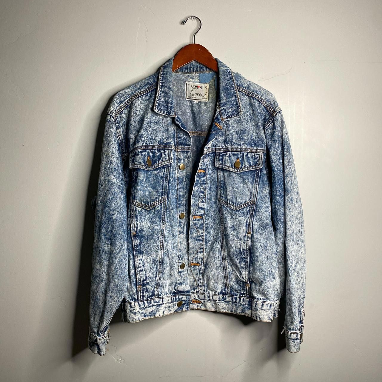 Vintage 90s Vintage Denim Jacket Size Medium Size M / US 6-8 / IT 42-44 - 1 Thumbnail