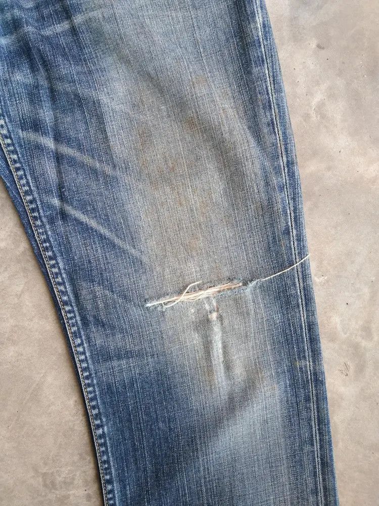 Levi's Vintage Levi's Jeans 502 Distressed Denim 30x31 Size US 30 / EU 46 - 4 Thumbnail