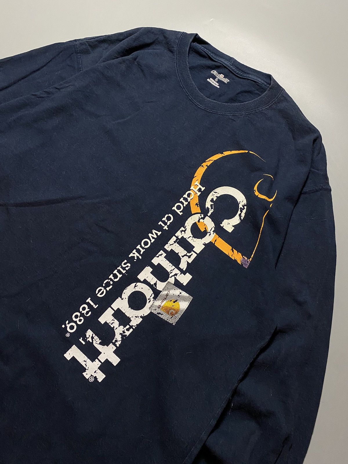 Carhartt × Carhartt Wip × Vintage Carhartt rare y2k oversize sweatshirt Size US L / EU 52-54 / 3 - 2 Thumbnail