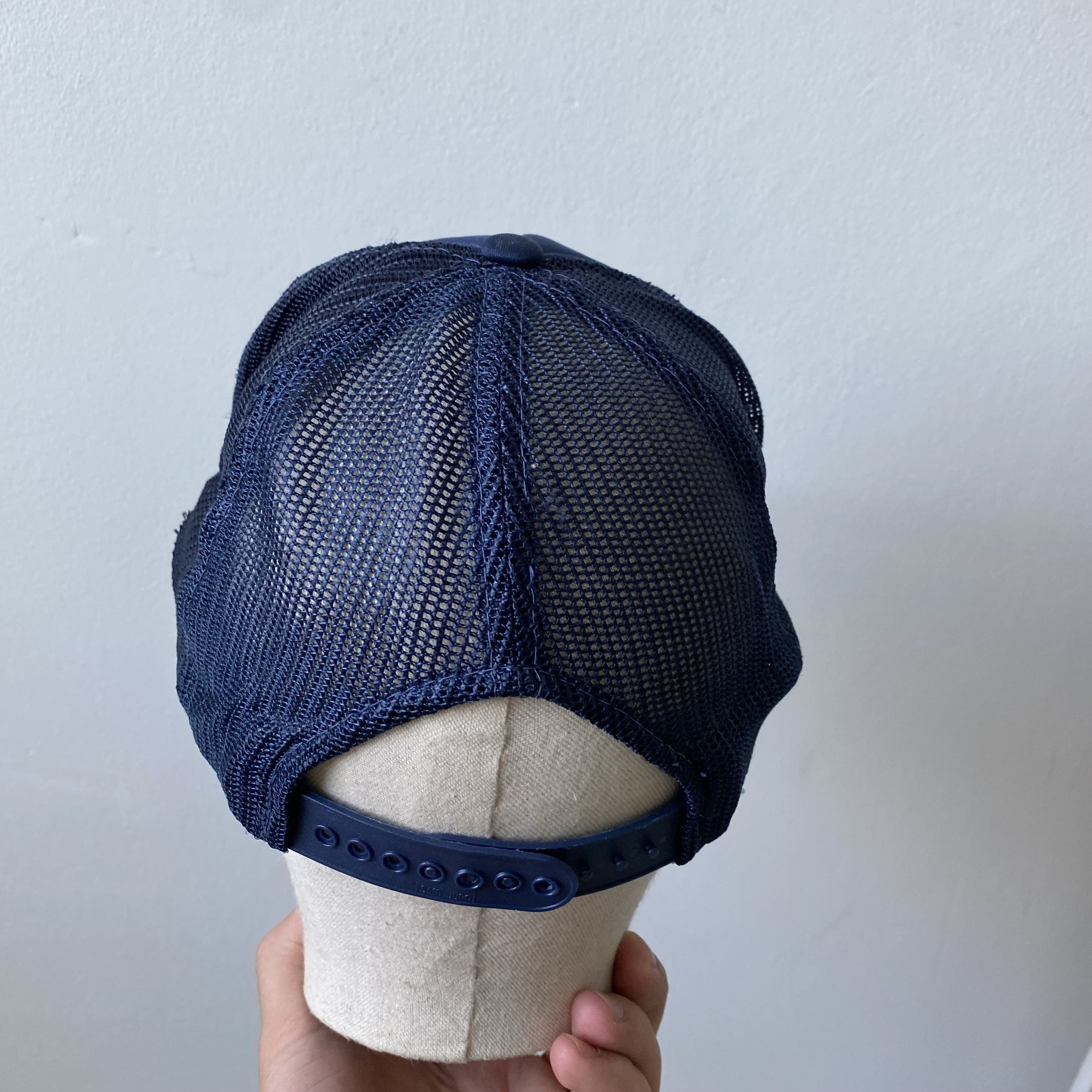 Mercedes-Benz Vintage 80s Wolksvagen Racing Trucker Hat Usa Dad hat Size ONE SIZE - 4 Thumbnail