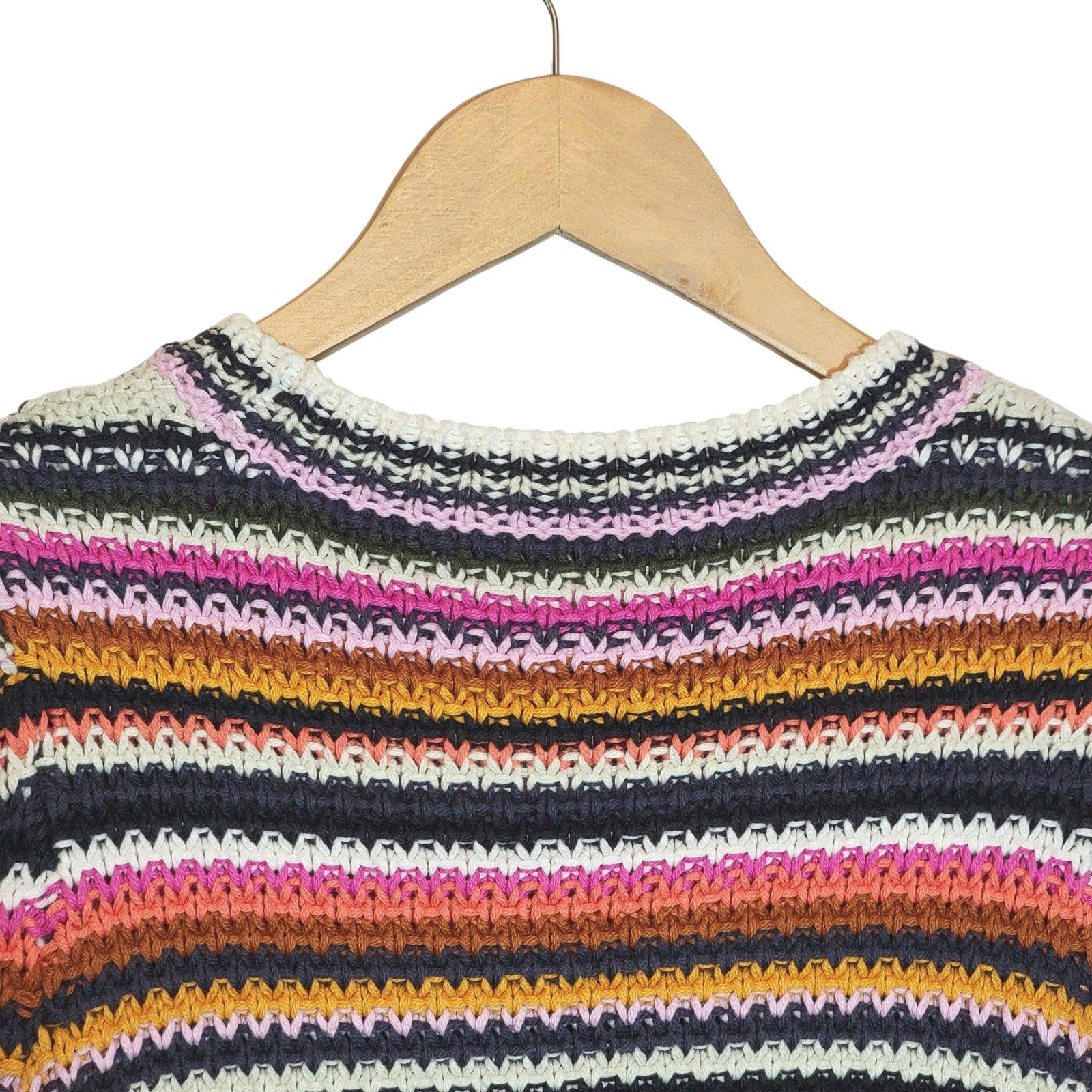 Marie Oliver Marie Oliver Rainbow Stripe Knit Pullover Sweater XS Size XS / US 0-2 / IT 36-38 - 9 Thumbnail