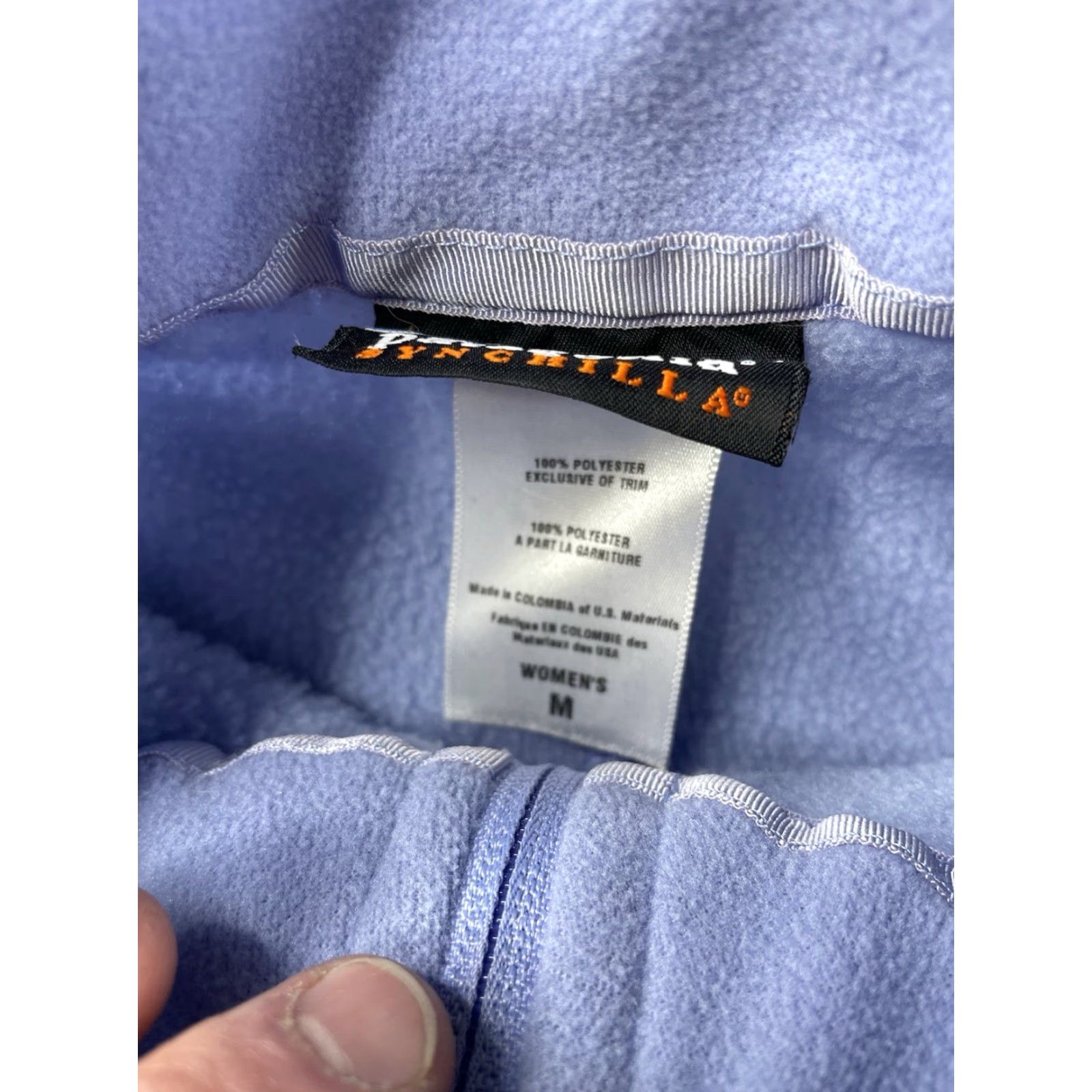 Patagonia Patagonia Vest Women Purple Synchilla Fleece Full Zip Mock Neck Waist Length Pockets Medium Size M / US 6-8 / IT 42-44 - 4 Thumbnail