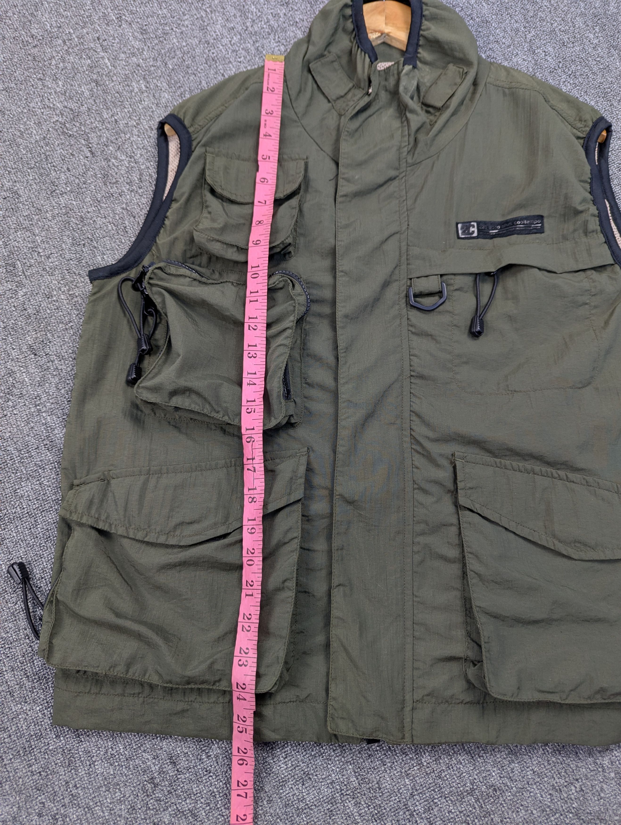 Japanese Brand 226 Echo Cooltempo Tokyo Multipocket Vest Jacket Size US S / EU 44-46 / 1 - 14 Thumbnail