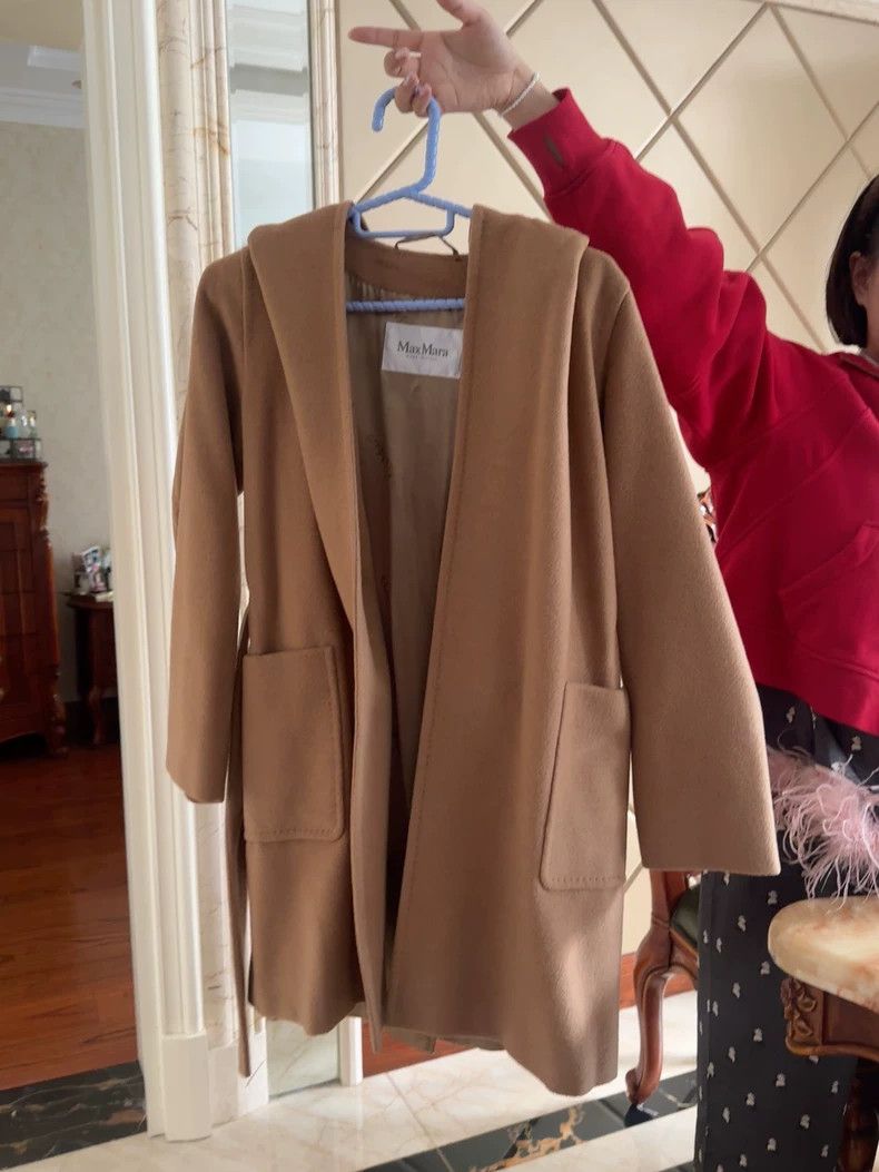 Max Mara Max Mara Mainline Rialto Camel Coat Size M / US 6-8 / IT 42-44 - 5 Thumbnail