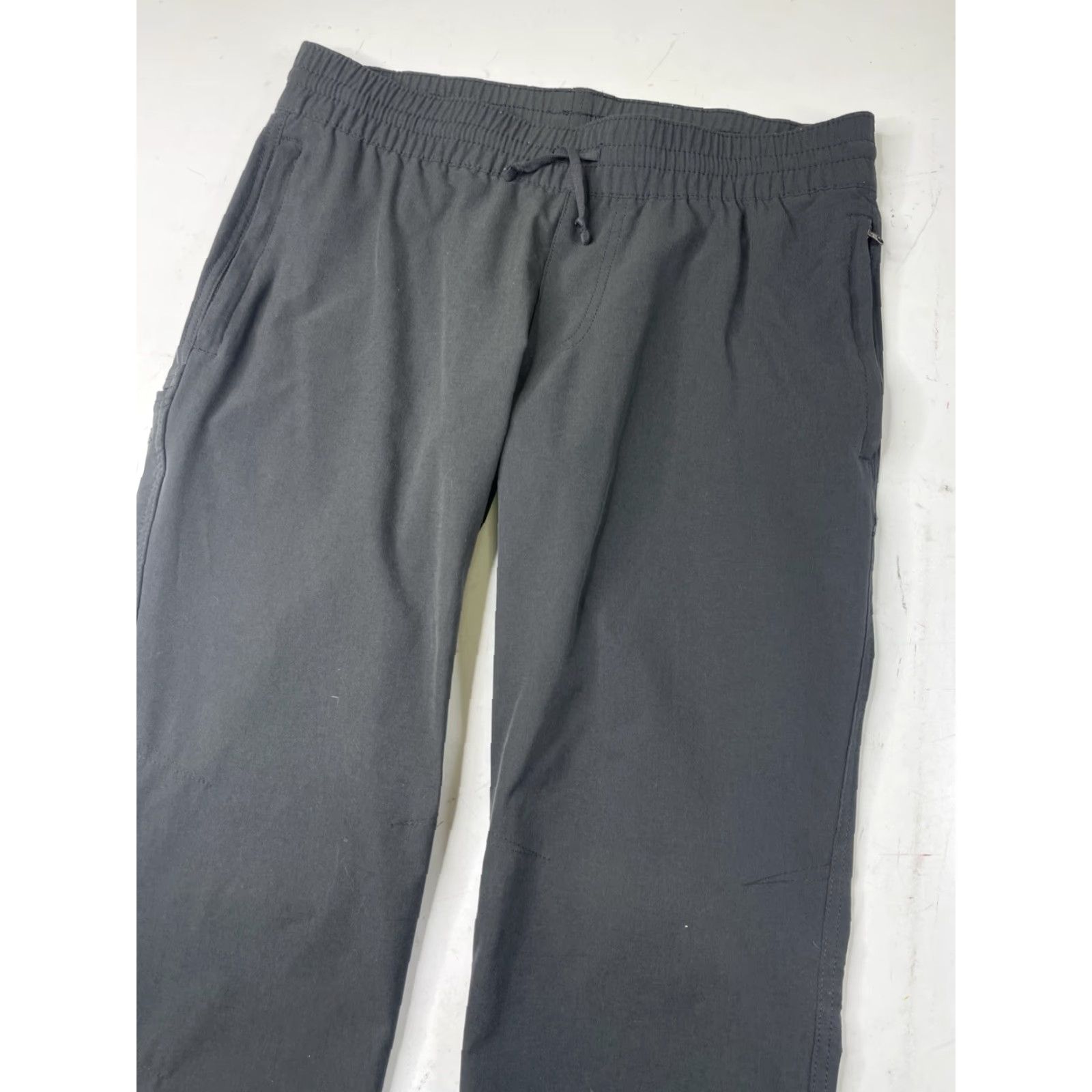 Vintage KUHL Freeflex Pants Men's Small Dark Storm Gray Outdoors Jogger Drawstring Regular Half Zip Logo Pocket 5 Size US 29 - 5 Thumbnail
