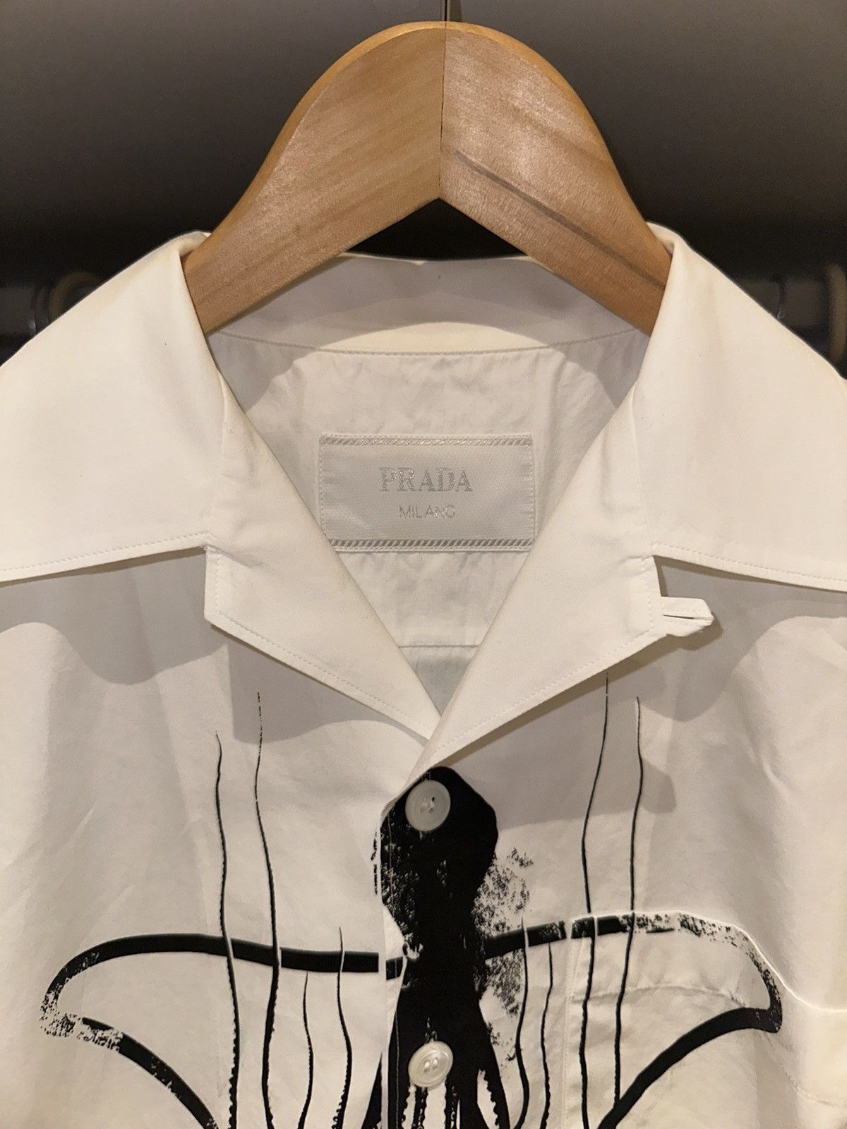 Prada Prada Octopus Button Shirt Size US S / EU 44-46 / 1 - 2 Thumbnail