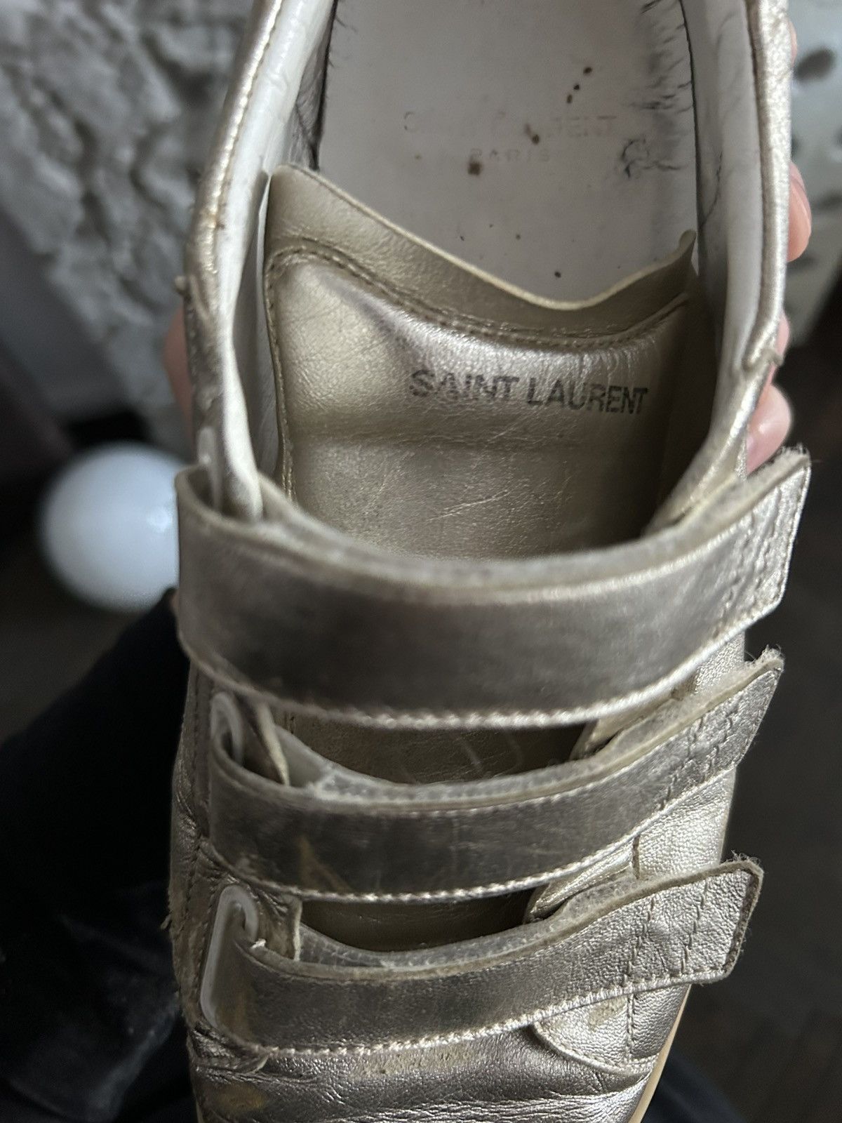 Hedi Slimane × Saint Laurent Paris SLP SL/11 Velcro Archive Hedi Slimane Archive rare LGB Size US 8 / EU 41 - 15 Thumbnail
