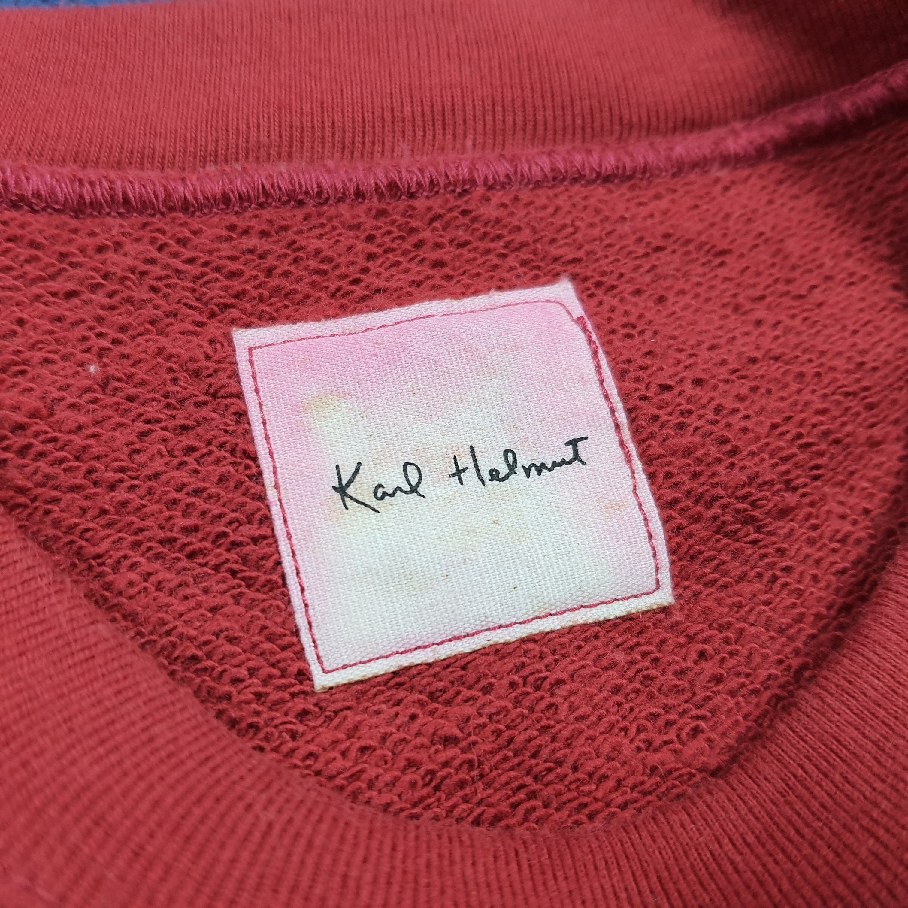 Karl Helmut Vintage Karl Helmut Designer Graphic Sweatshirt C295N3 Size US M / EU 48-50 / 2 - 6 Thumbnail