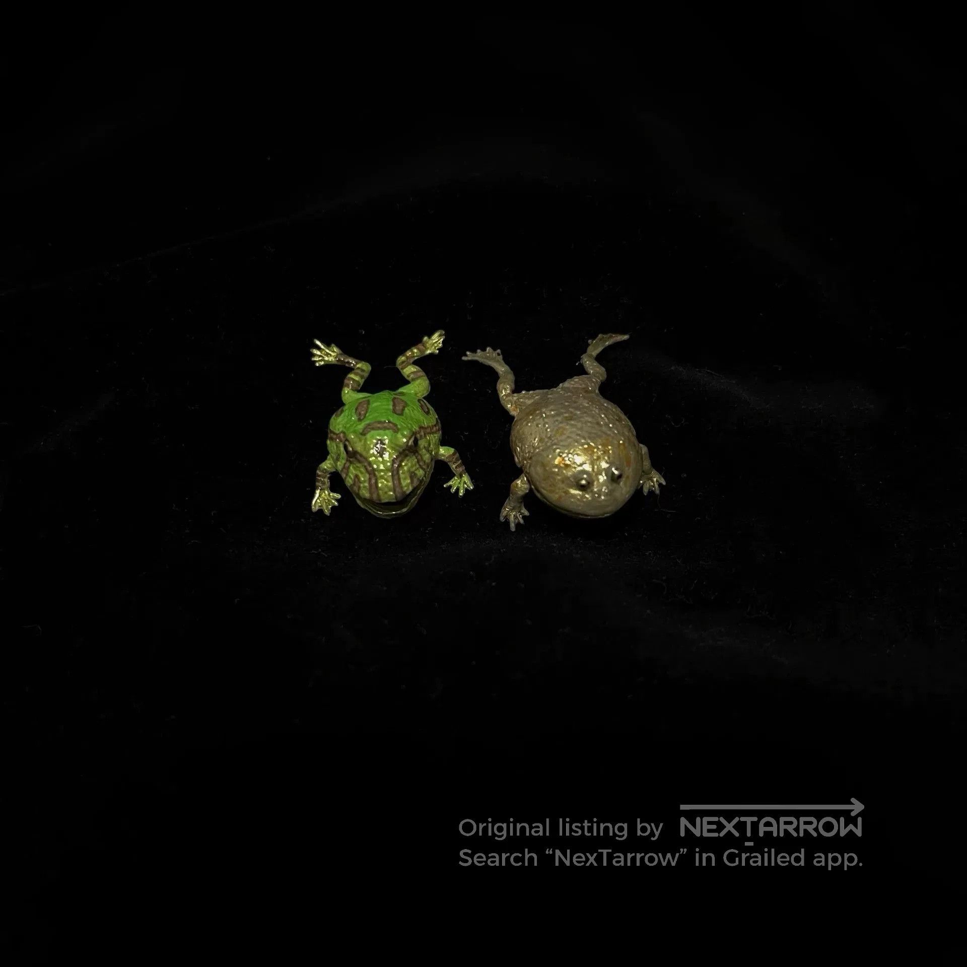 NANA JUDY Nina Handmade Frog Ear Clips. Size ONE SIZE - 6 Thumbnail