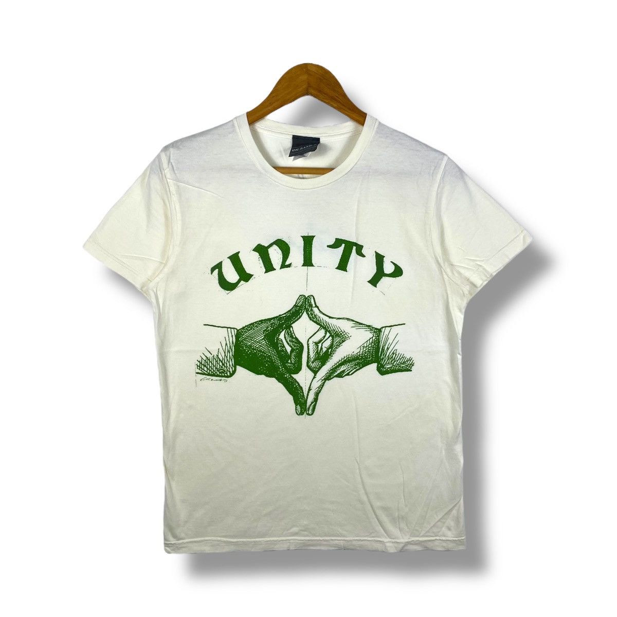 Beams Japan Japanese Brand BEAMS Unity Graphic Tee Shirt Small Size Size US S / EU 44-46 / 1 - 1 Thumbnail