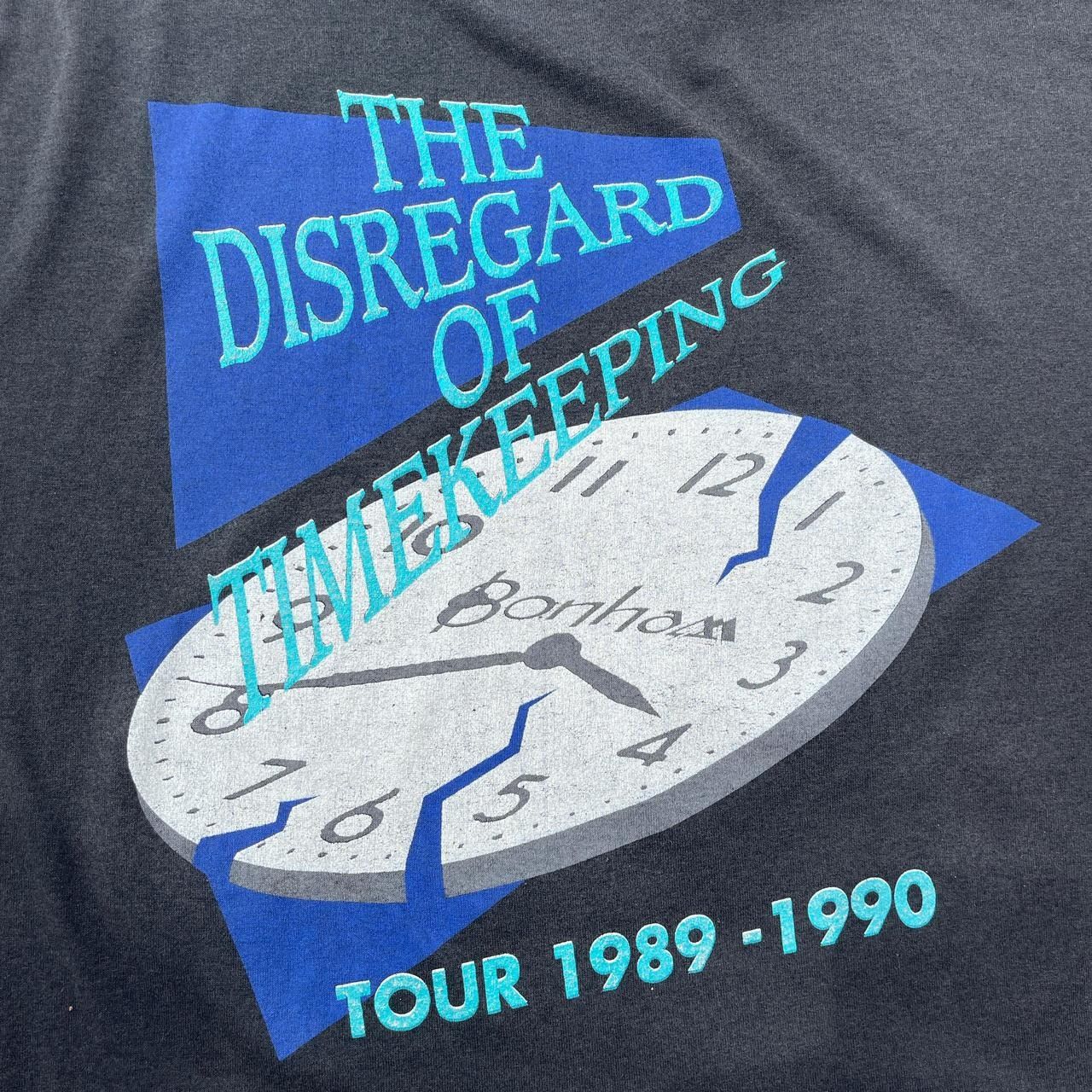 Vintage Vintage 80s Bongham the disregard of timekeeping concert tee Size US XL / EU 56 / 4 - 6 Thumbnail