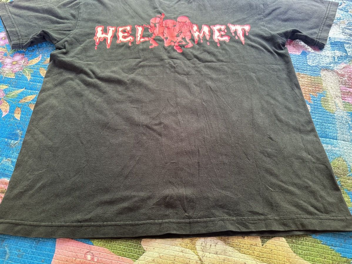 Band Tees Vtg 90’s HELMET Meantime tour Sunfaded Tee M Size US M / EU 48-50 / 2 - 5 Thumbnail