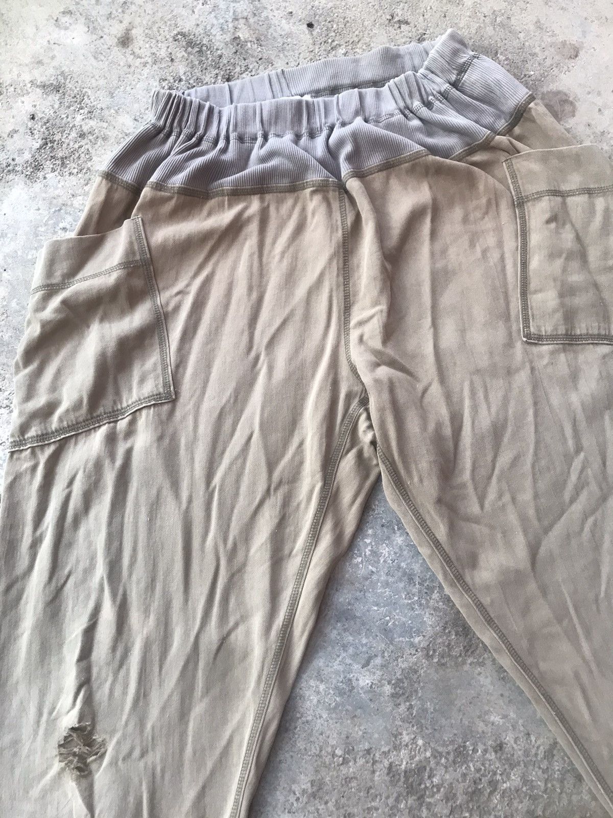 Designer × Issey Miyake × Vintage Vintage PLANTATION By Issey Miyake Distressed Baggy Pant Size US 26 / EU 42 - 4 Thumbnail