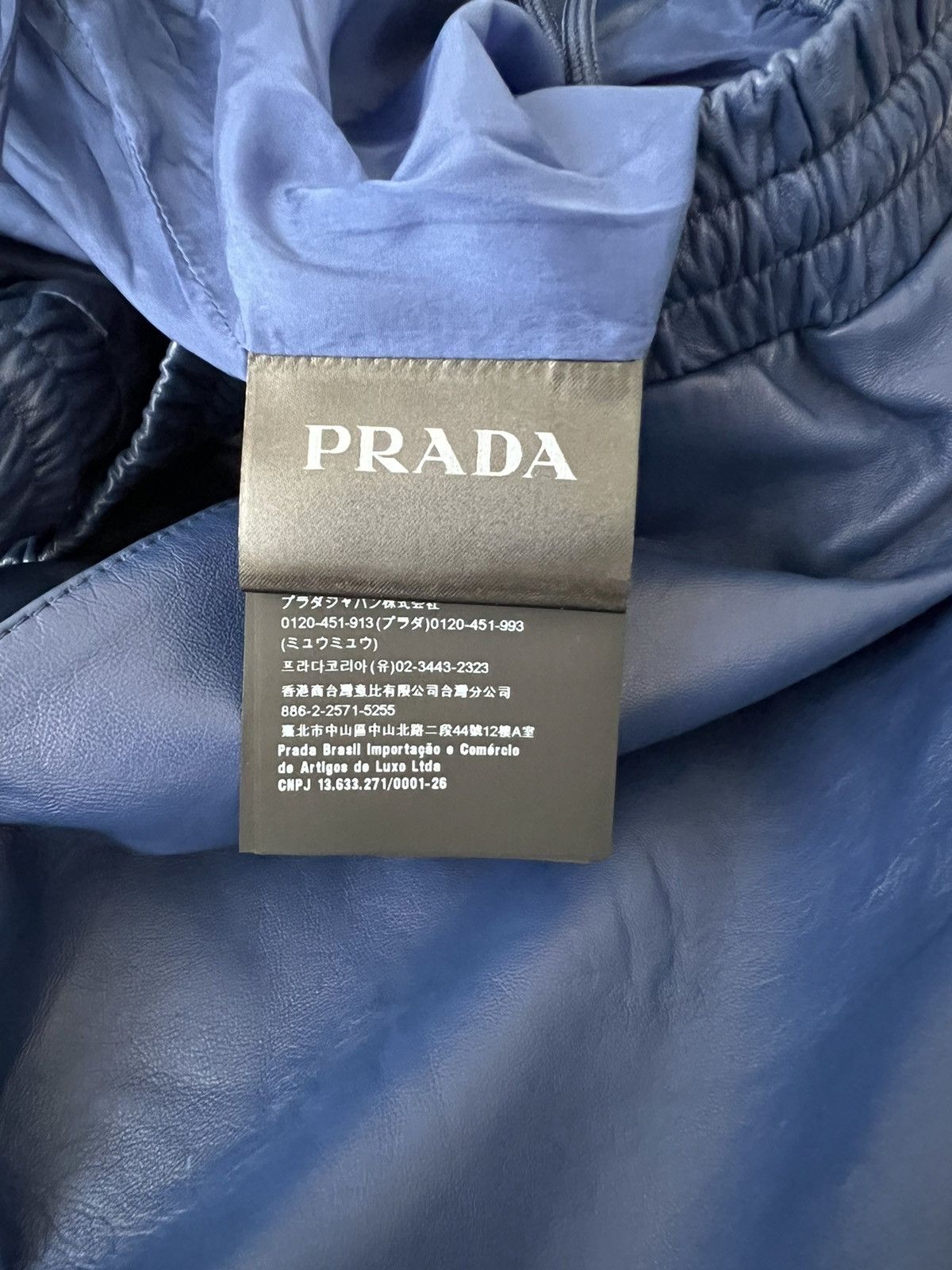 Prada Prada Nappa Leather Bermudas Size US 32 / EU 48 - 10 Thumbnail