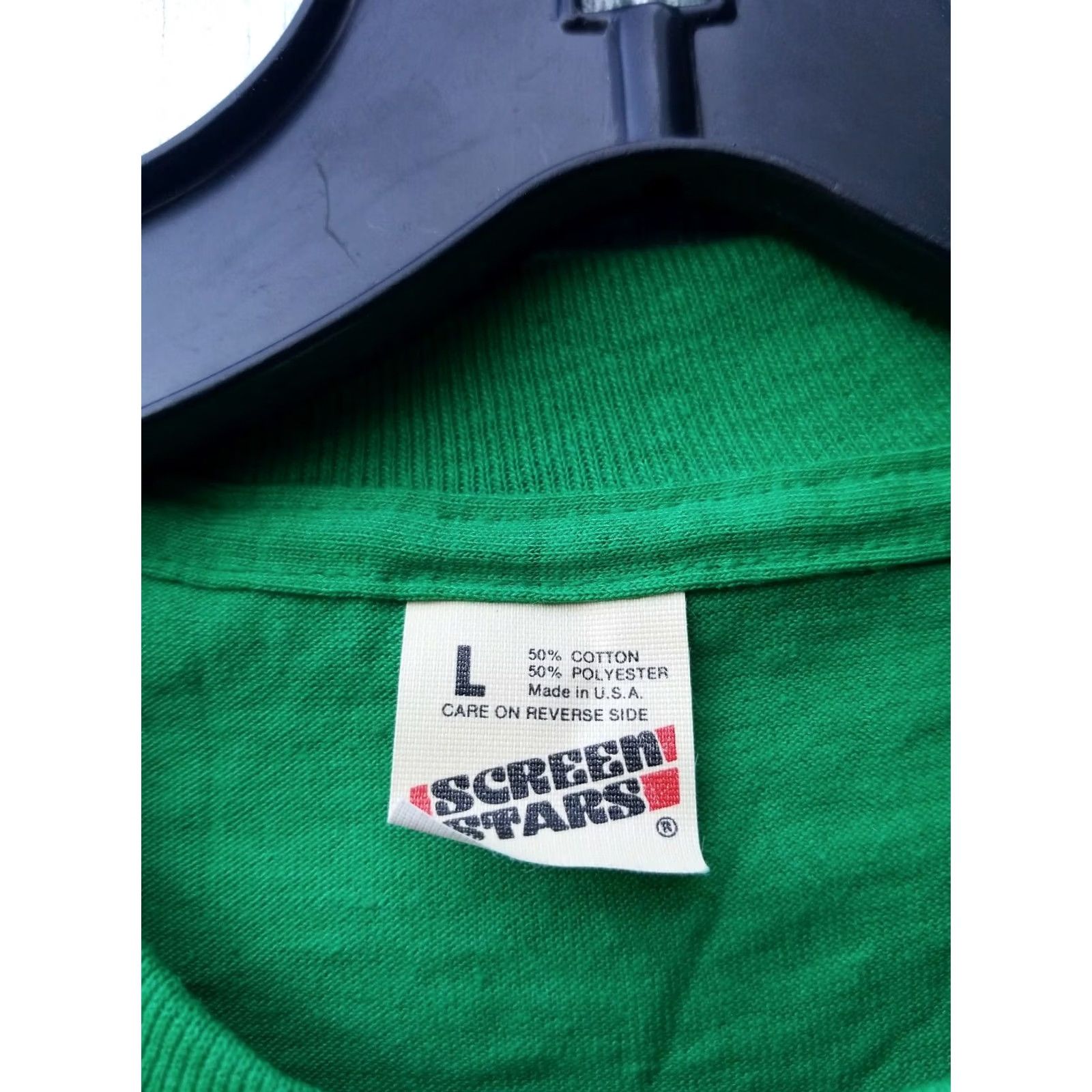 Vintage VINTAGE Grateful Dead Shirt Large Green Crew Neck Short Sleeve Jerry Garcia Logo Deadstock Concert Tour Mens Size US L / EU 52-54 / 3 - 4 Thumbnail